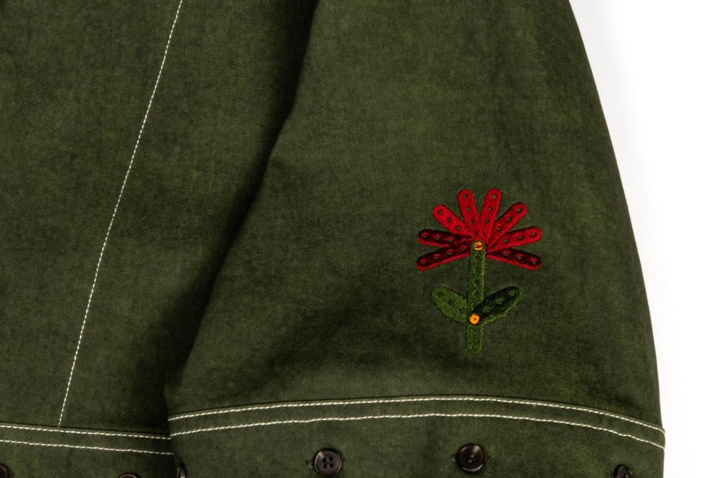 Ioedle - Assembled Jacket That Sparks Imagination (Green) product image 7 | TRAB K-Fashion Australia