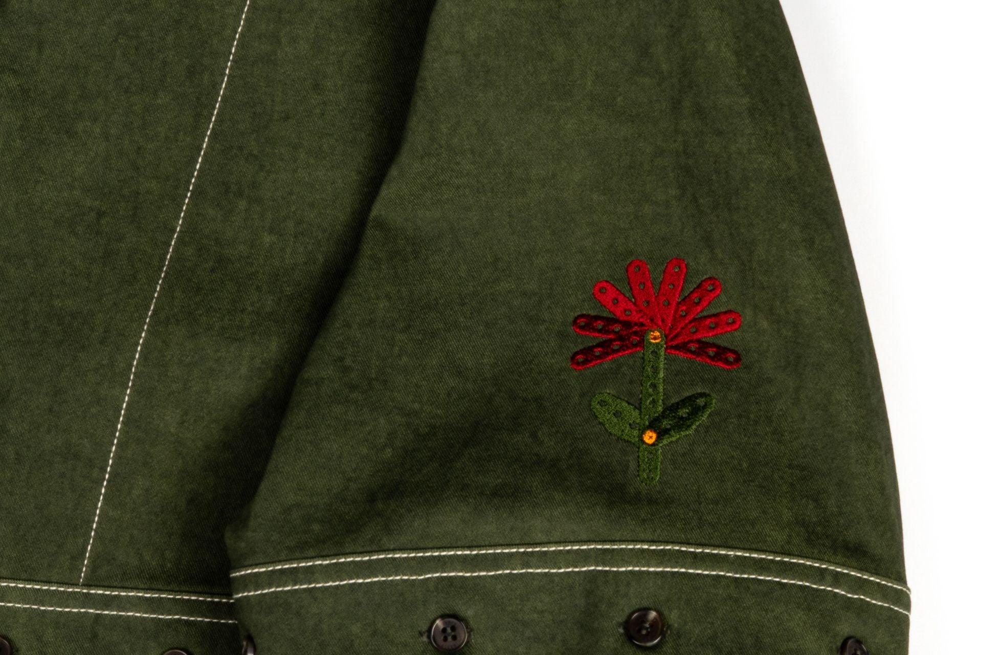 Ioedle - Assembled Jacket That Sparks Imagination (Green) product image 7 | TRAB K-Fashion Australia