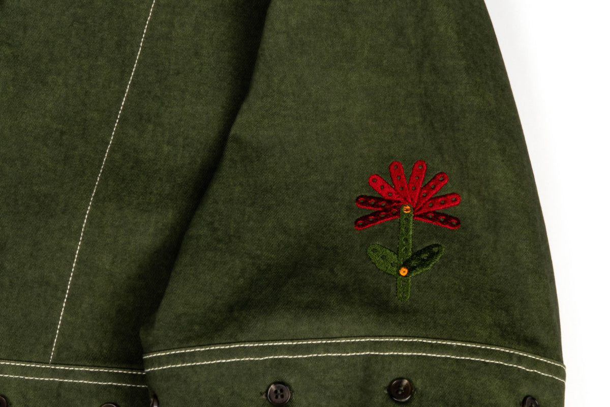 Ioedle - Assembly Jacket Where Imagination Blossoms (Green) product image 7 | TRAB K-Fashion Australia