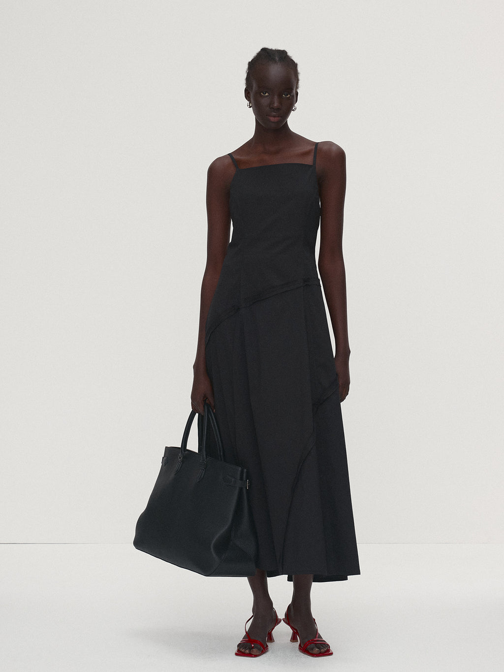Tonywack - Light Cotton Strap Dress (Black) product image 3 | TRAB K-Fashion Australia