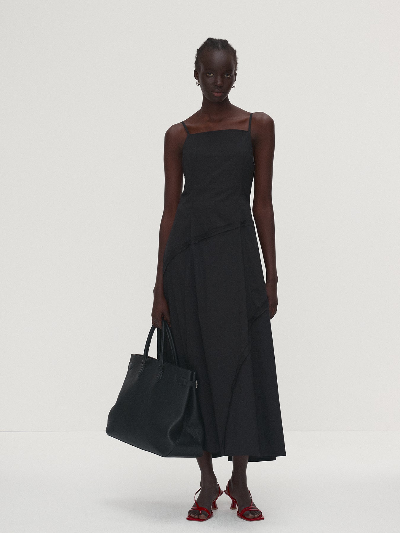 Tonywack - Light Cotton Strap Dress (Black) product image 3 | TRAB K-Fashion Australia