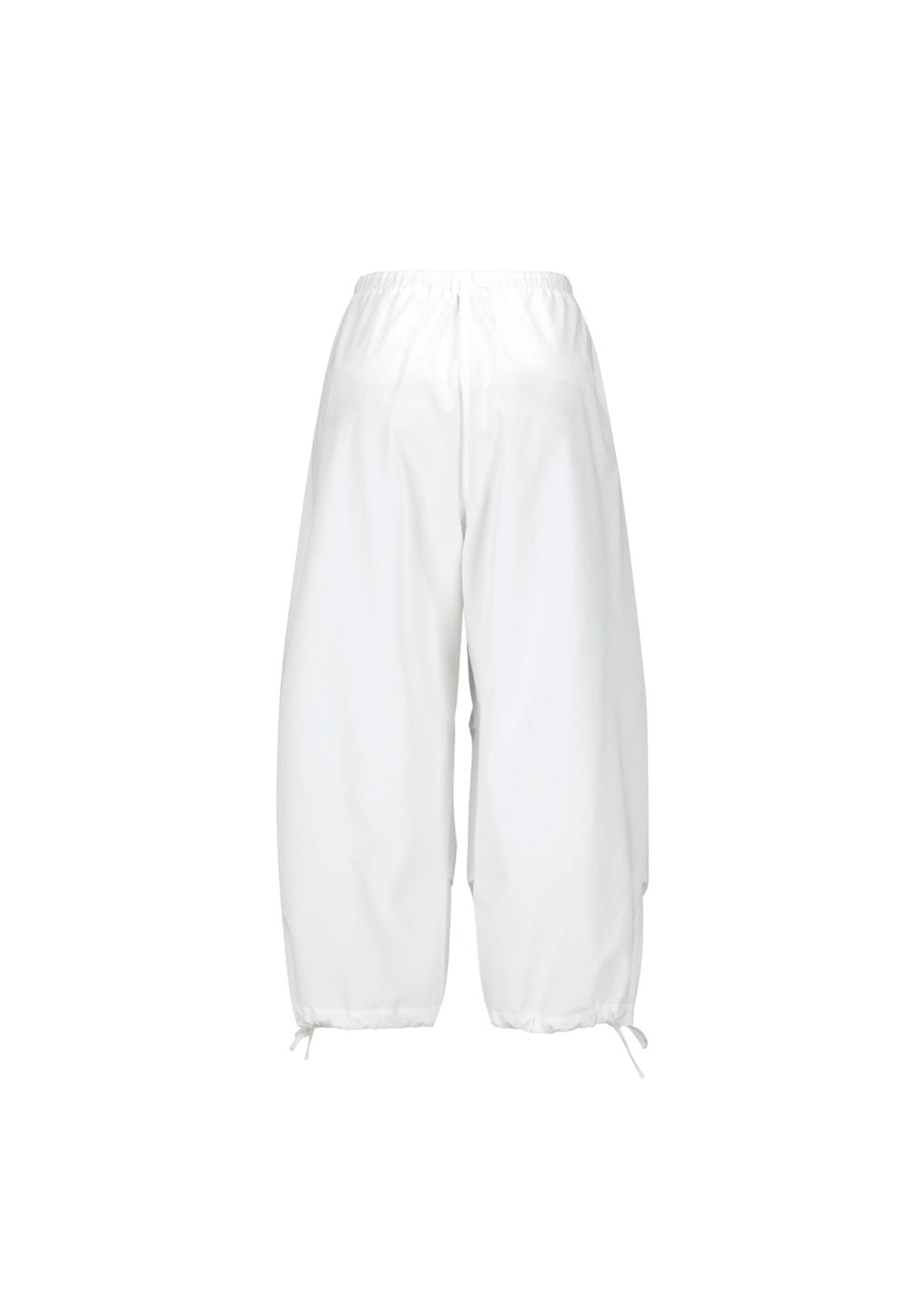 Amomento - Women's Drawstring Capri Pants (White) product image 3 | TRAB K-Fashion Australia
