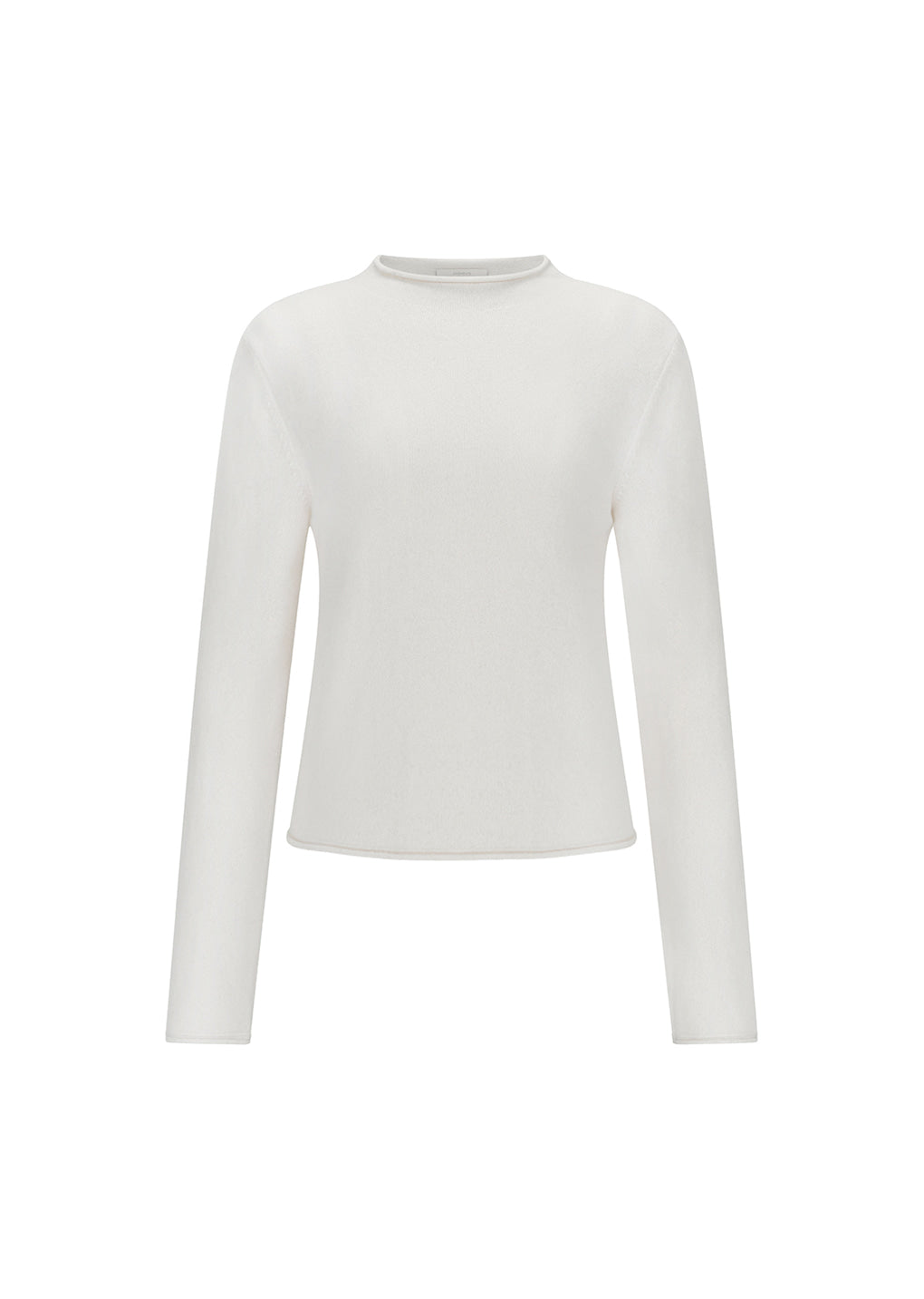 Amomento - Cashmere Half Neck Knit Top (Ivory) product image 2 | TRAB K-Fashion Australia