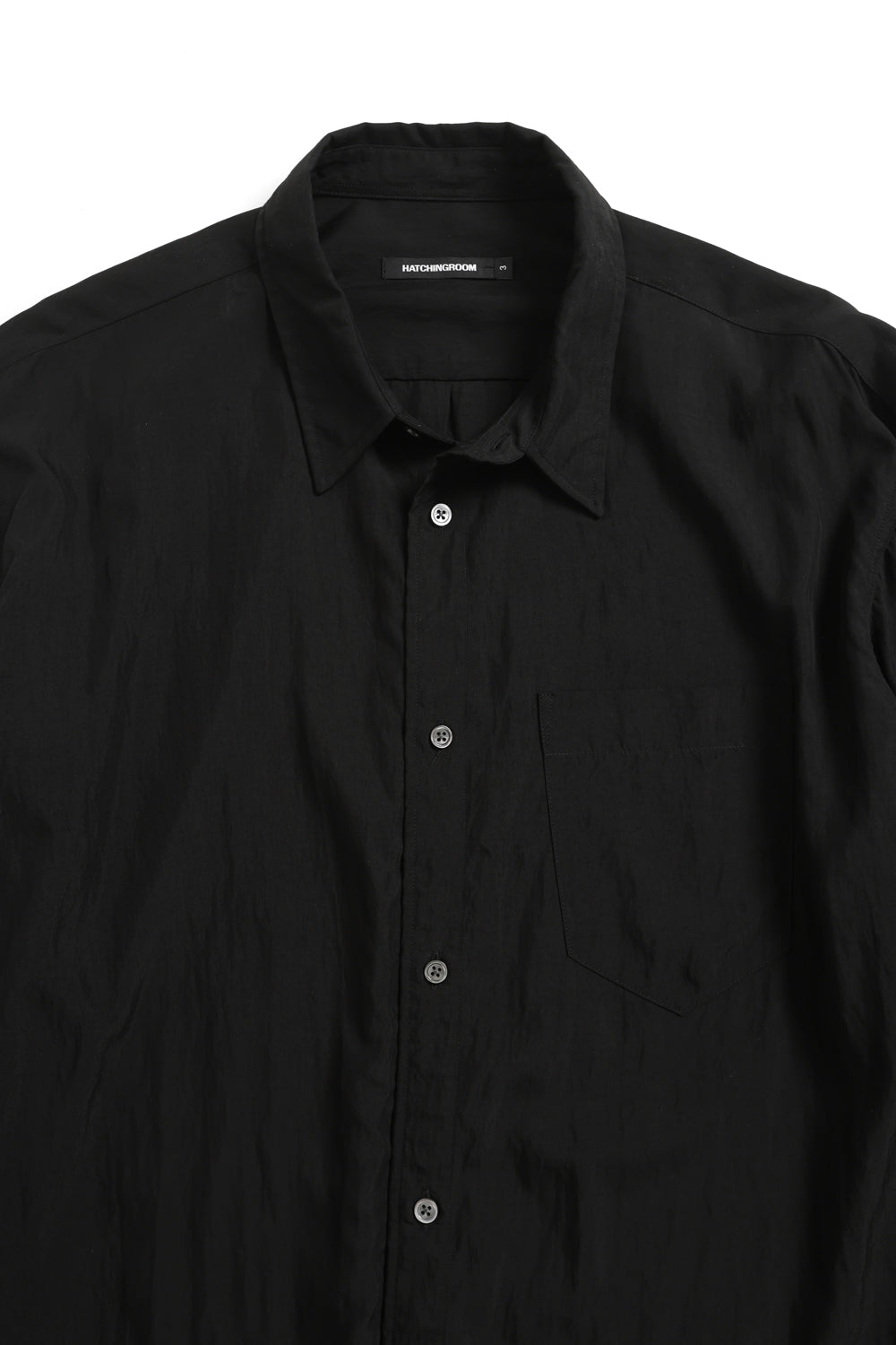 Hatchingroom - Double Sleeve Shirt (Black) product image 3 | TRAB K-Fashion Australia