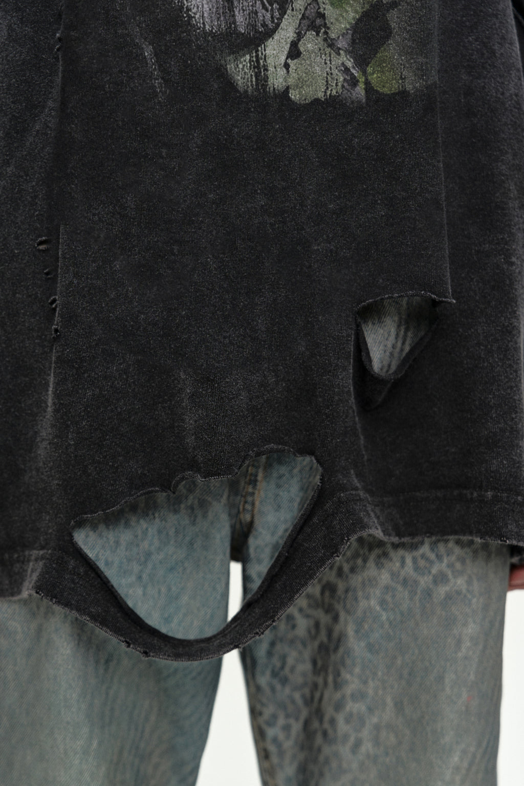 Andersson Bell - Layered Live Printed T-Shirt (Charcoal) product image 7 | TRAB K-Fashion Australia