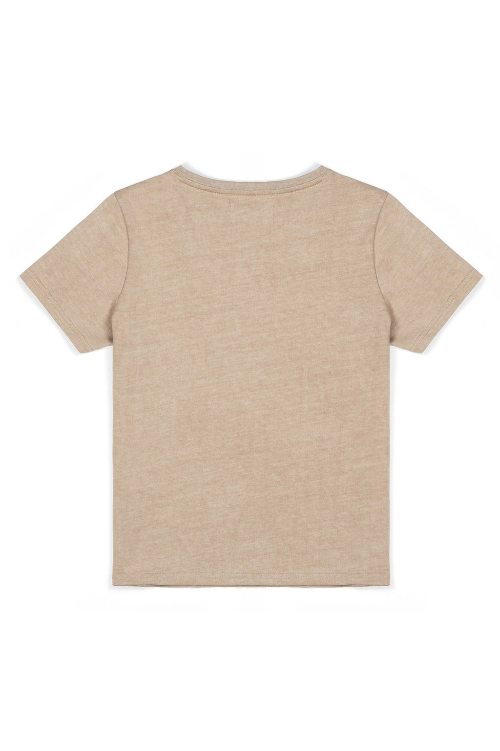 Ioedle - Tight-Button Boat Neck T-Shirt Yellow (Brown) product image 3 | TRAB K-Fashion Australia