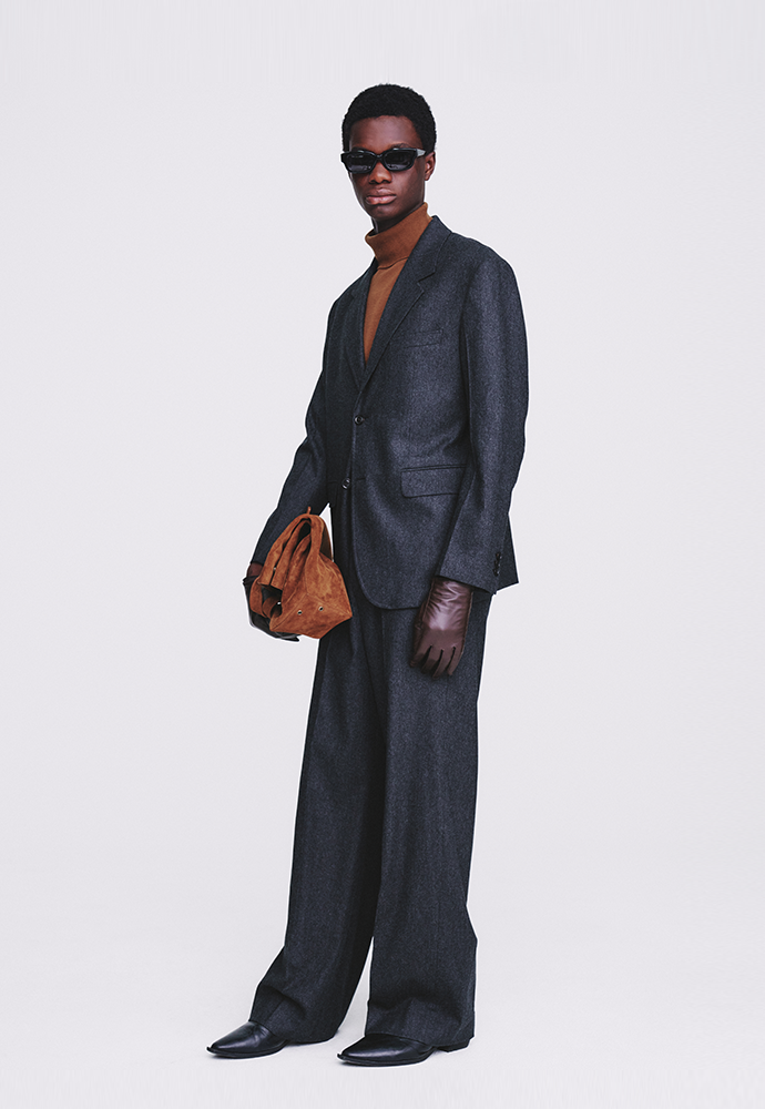 Tonywack - Wool And Cashmere Tailored Blazer (Charcoal) product image 5 | TRAB K-Fashion Australia