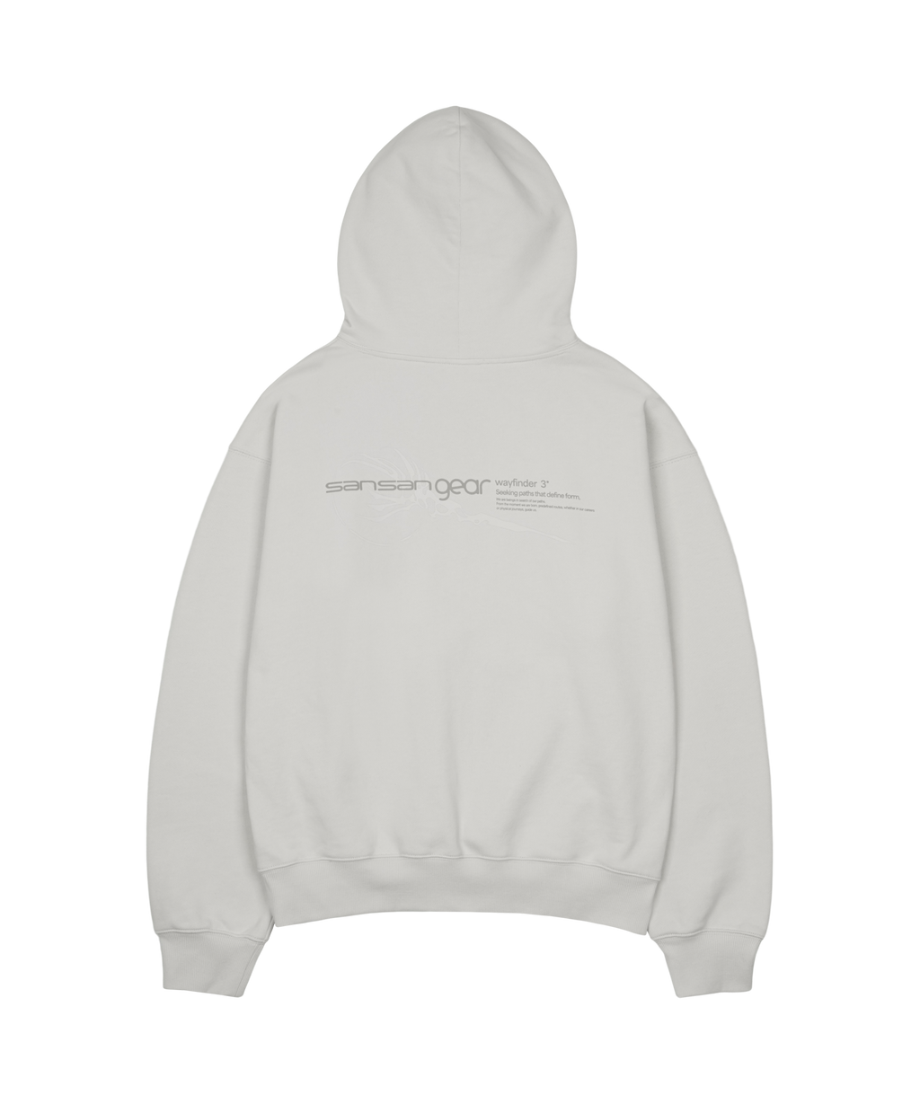 San San Gear - Logo Hoodie (Light Grey) product image 5 | TRAB K-Fashion Australia