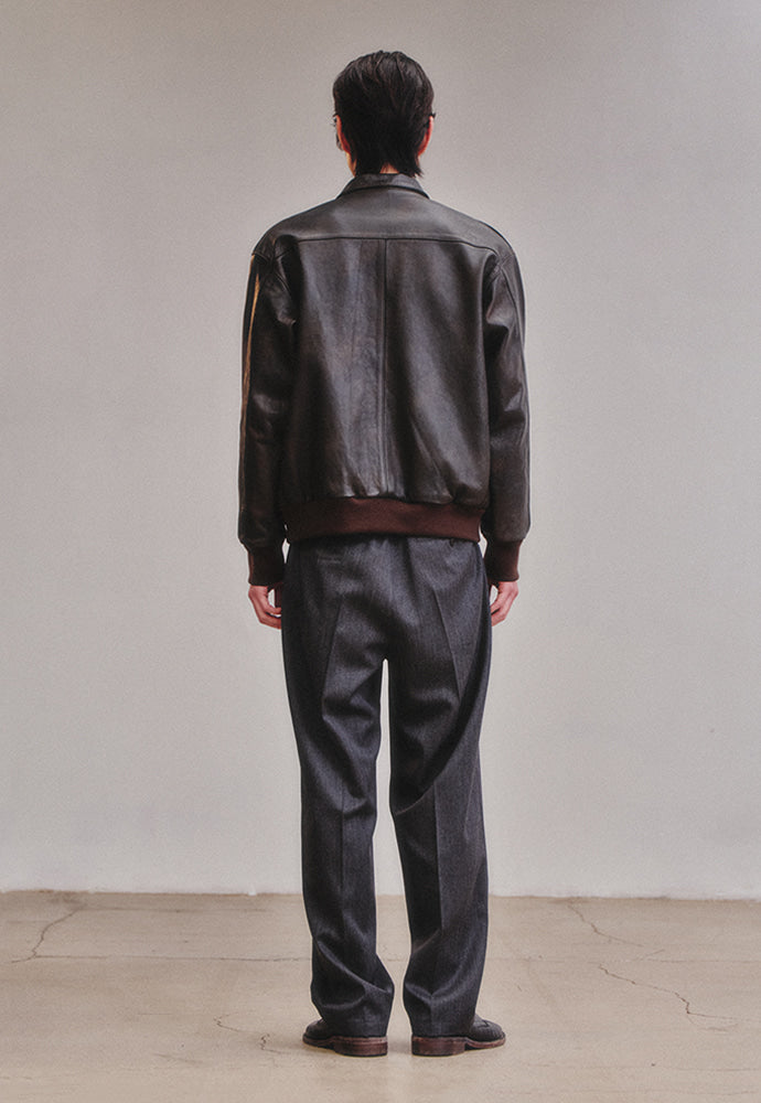 Art if acts - Washed Goat Leather A2 Jacket (Brown) product image 5 | TRAB K-Fashion Australia