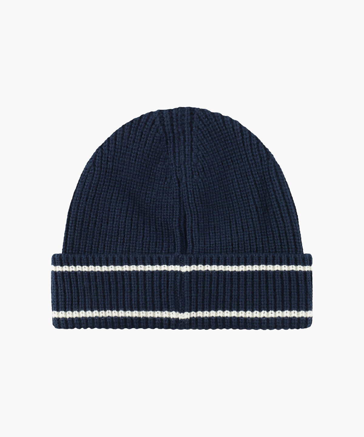 Marithe & Francois Girbaud - Micro Classic Logo Color Block Beanie (Navy) product image 2 | TRAB K-Fashion Australia