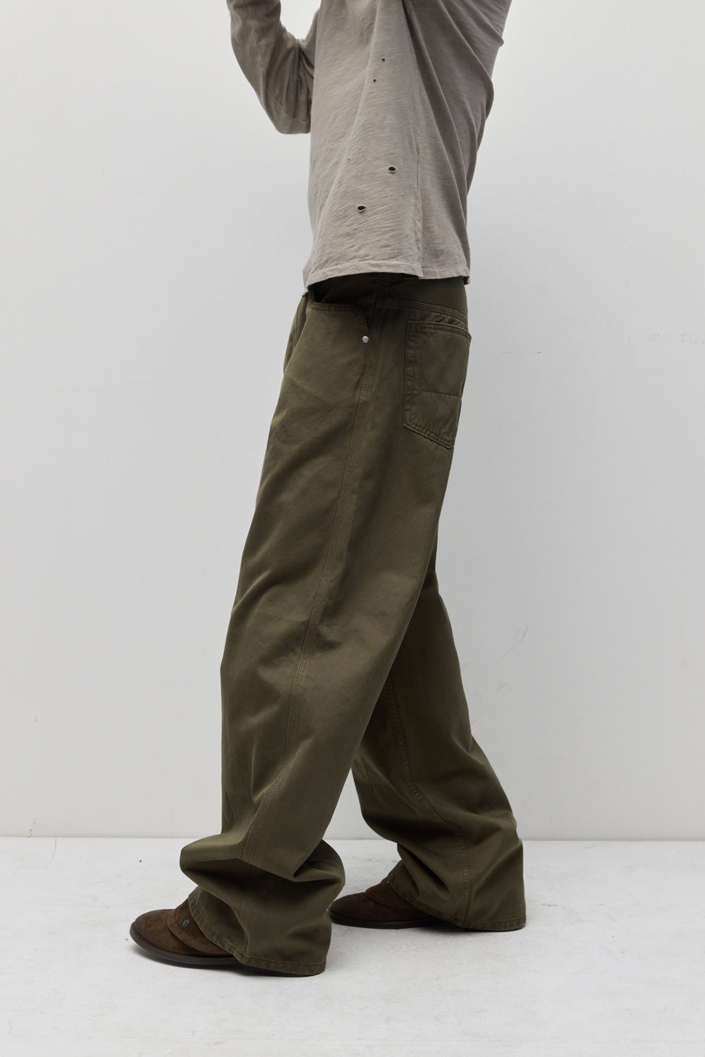 Hatchingroom - Serve Pants (Over Dyed Khaki) product image 15 | TRAB K-Fashion Australia
