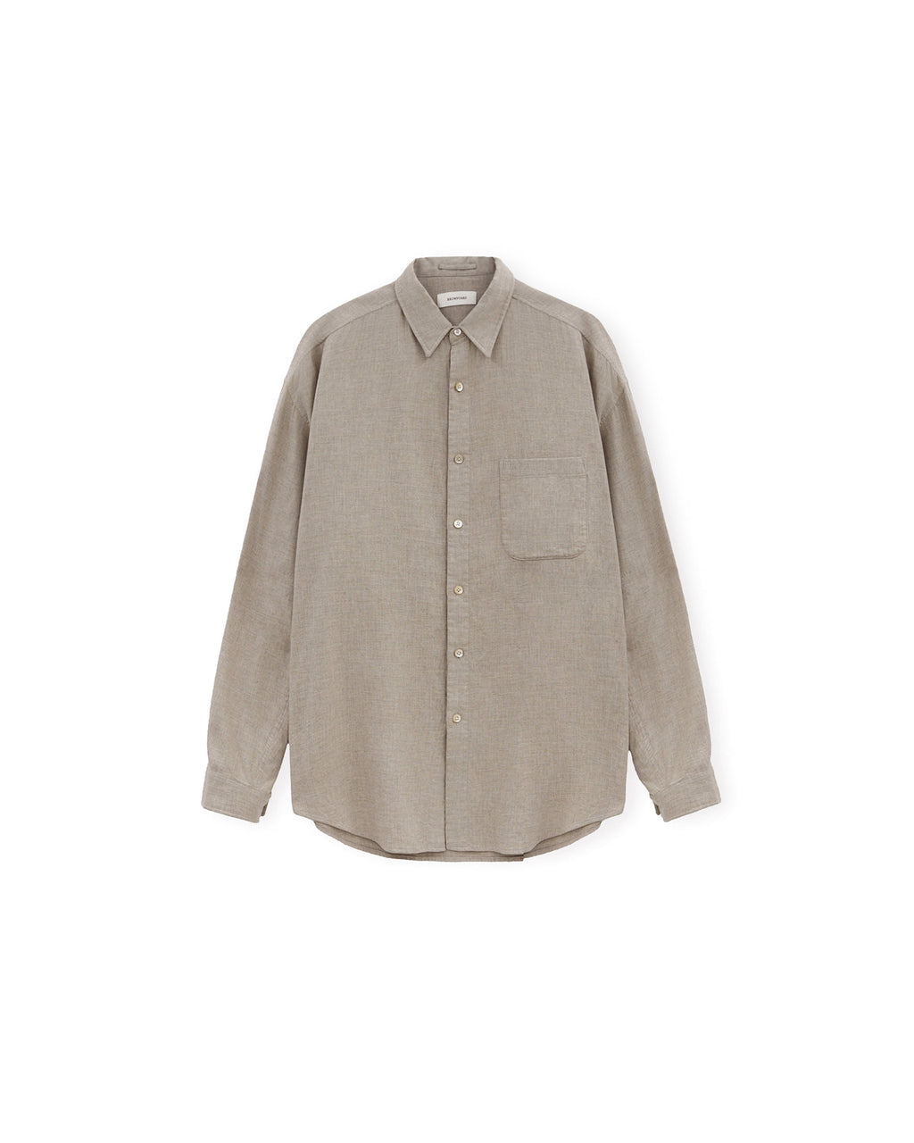 Brownyard - [Pre-Order – Ships September 18] Steady Shirt (Beige) product image 5 | TRAB K-Fashion Australia
