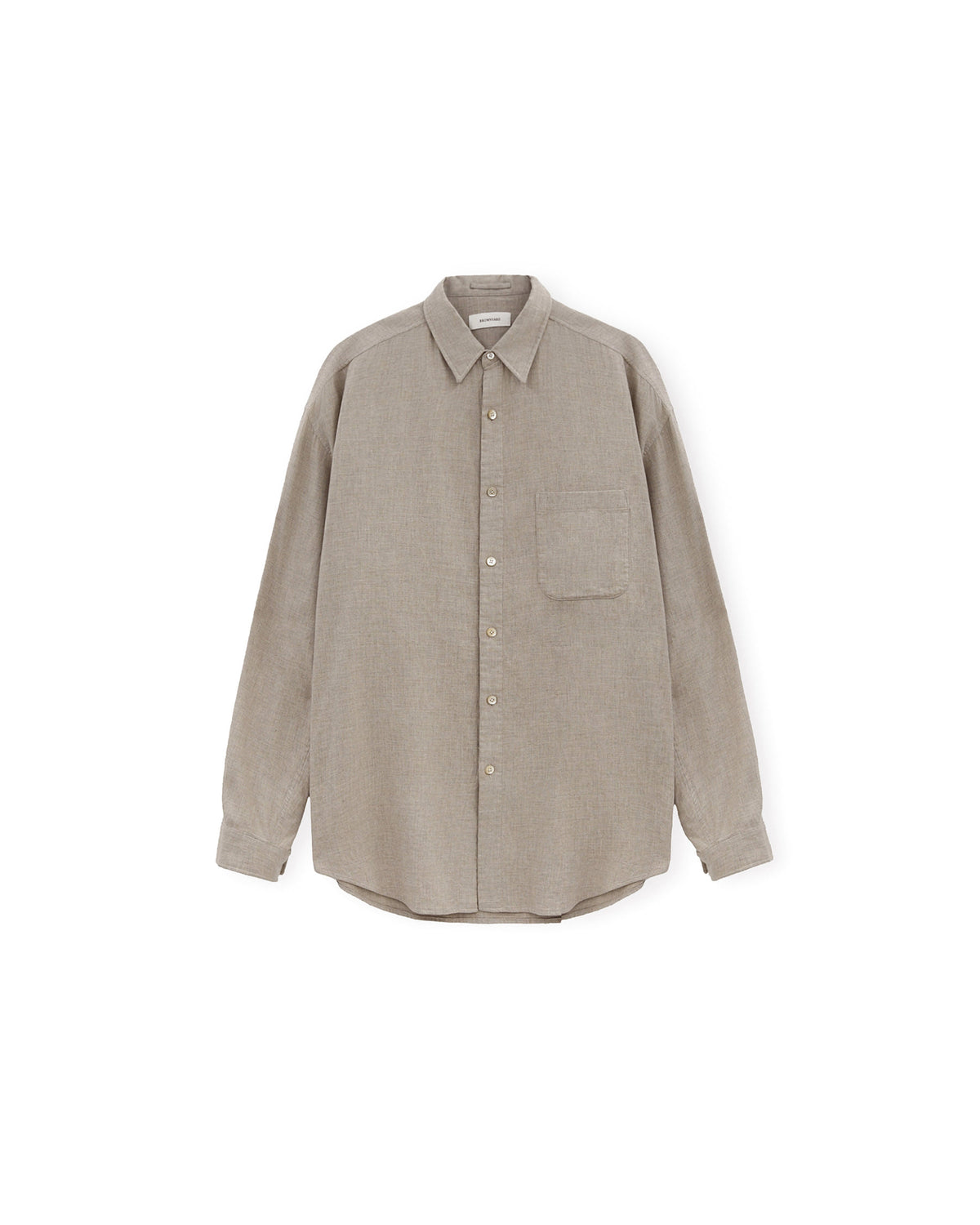 Brownyard - [Pre-Order – Ships September 18] Steady Shirt (Beige) product image 5 | TRAB K-Fashion Australia
