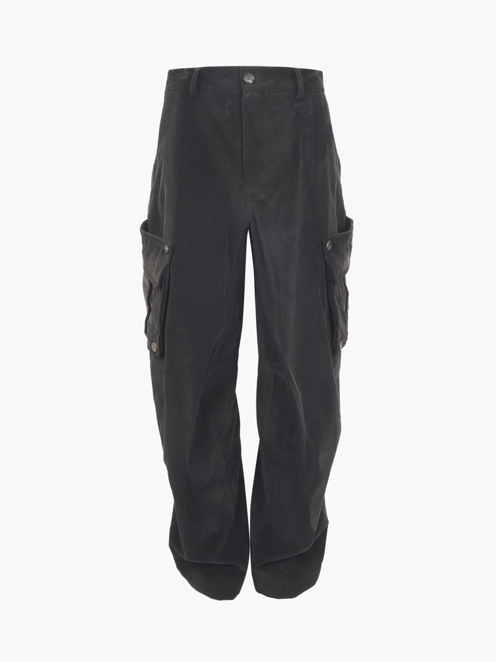Jiyong Kim - Sun-Bleached Detachable Pocket Trousers (Black) product image 9 | TRAB K-Fashion Australia