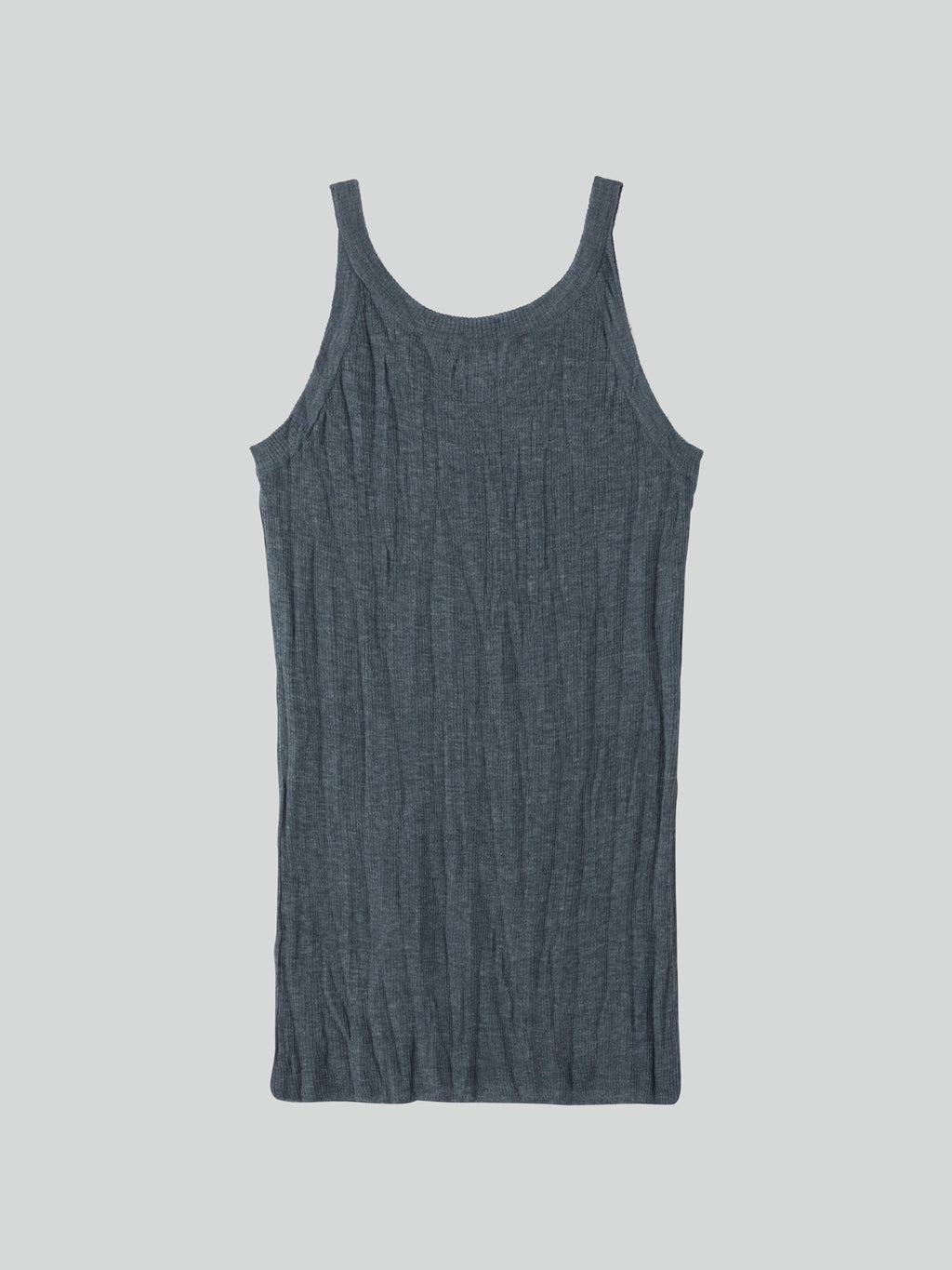 Recto - Crease Knit Tank Top (Cool Grey) product image 6 | TRAB K-Fashion Australia