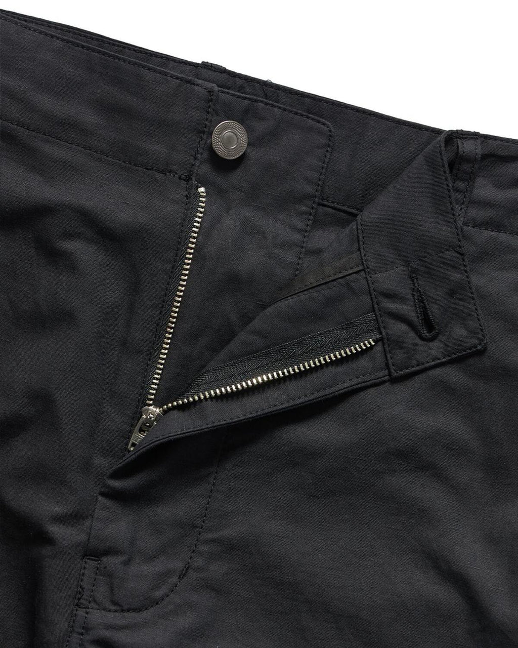 Eastlogue - Cinch Back Curved Pants (Black Linen) product image 7 | TRAB K-Fashion Australia