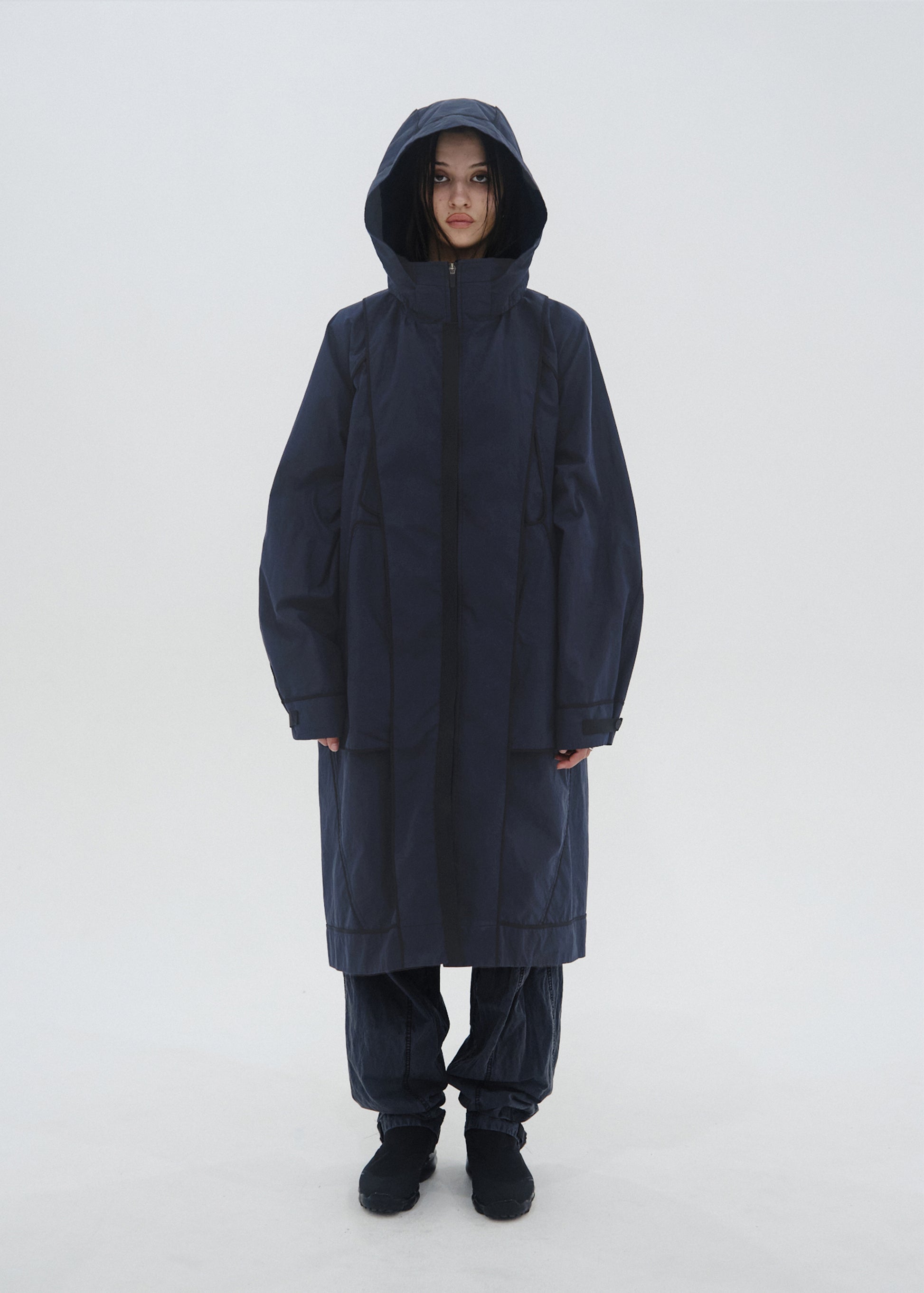 Hyein Seo - Bent Trouser w/ Belt (Dark Night) product image 7 | TRAB K-Fashion Australia