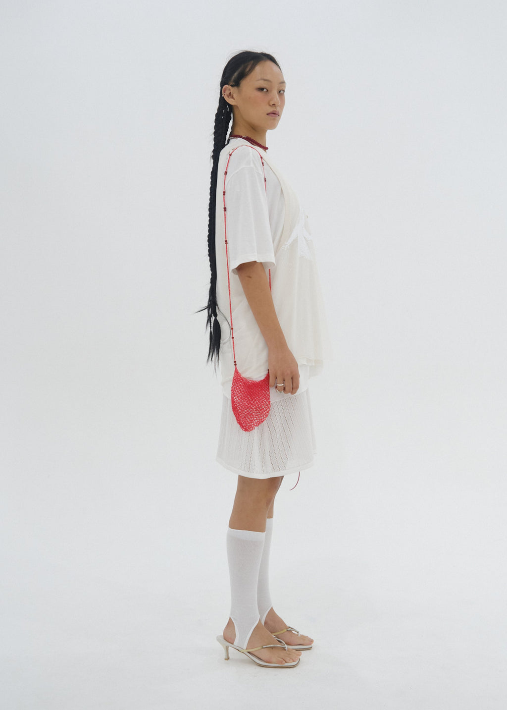 Hyein Seo - Double Layer T-Shirt (Ivory) product image 7 | TRAB K-Fashion Australia