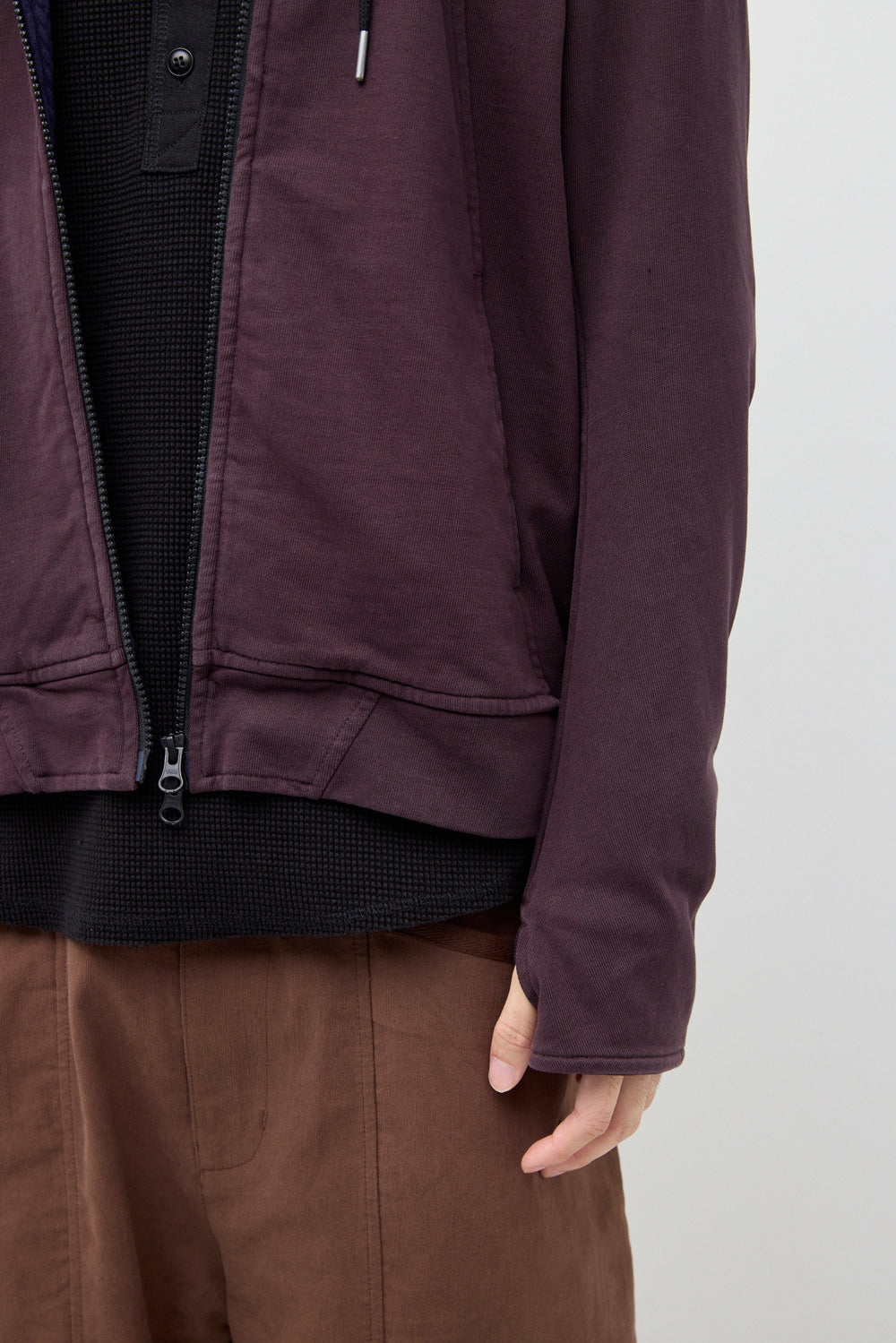 Hatchingroom - Twist Hoodie (Dark Purple) product image 9 | TRAB K-Fashion Australia