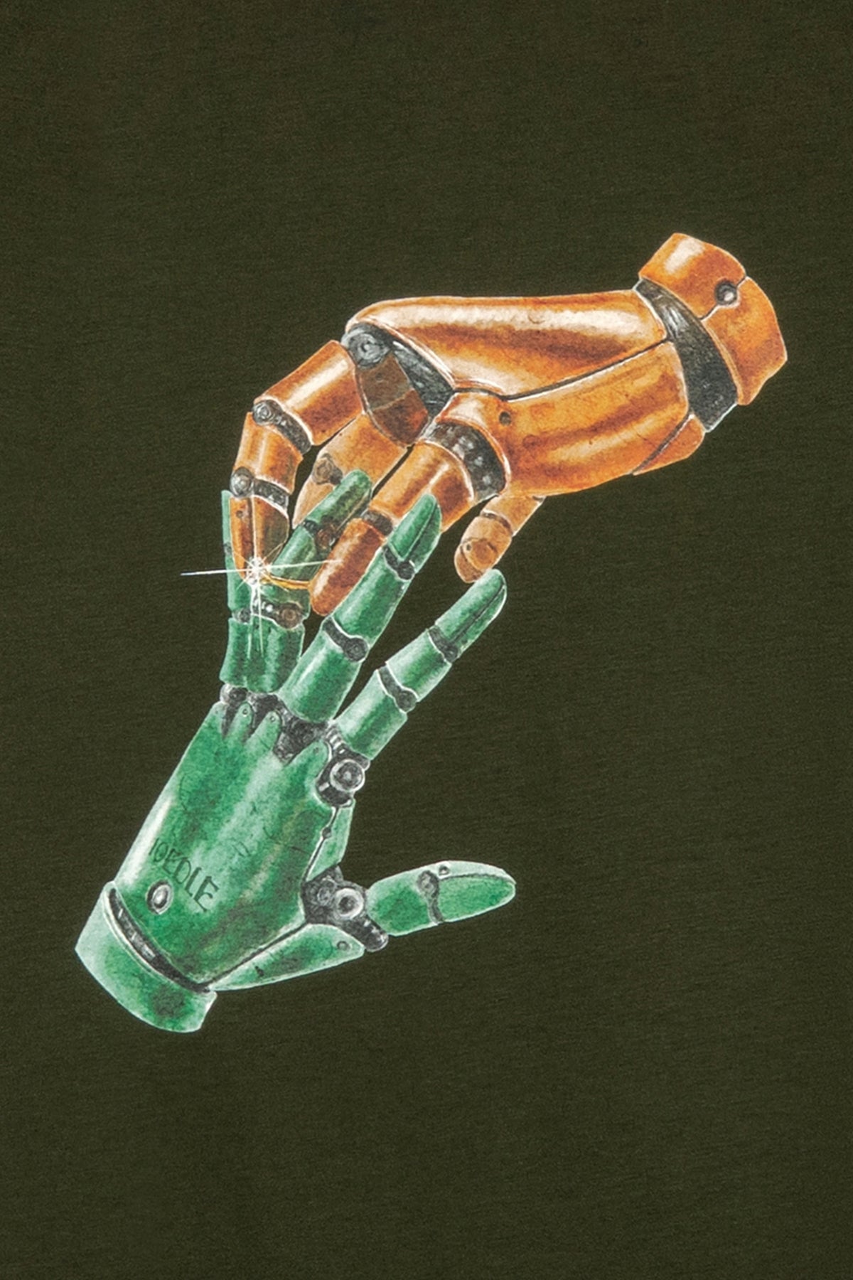 Ioedle - Emotional Synchronization T-Shirt (Green) product image 5 | TRAB K-Fashion Australia