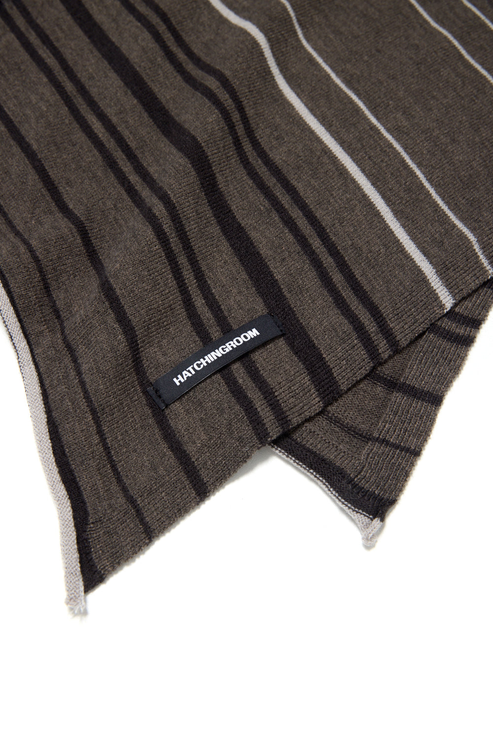 Hatchingroom - Stripe Muffler (Brown) product image 4 | TRAB K-Fashion Australia