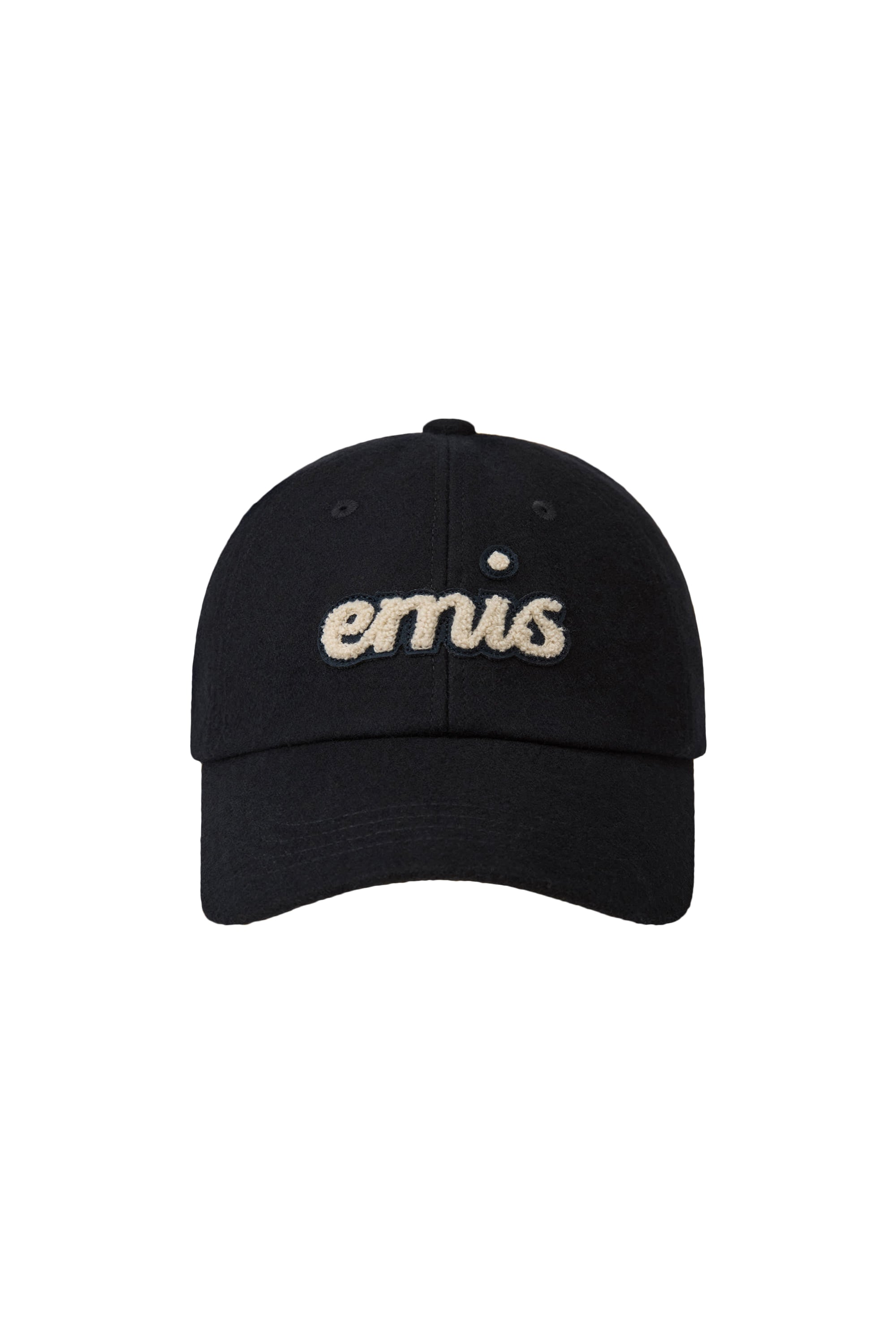 Emis - Boucle Lettering Logo Ball Cap (Navy) product image 1 | TRAB K-Fashion Australia
