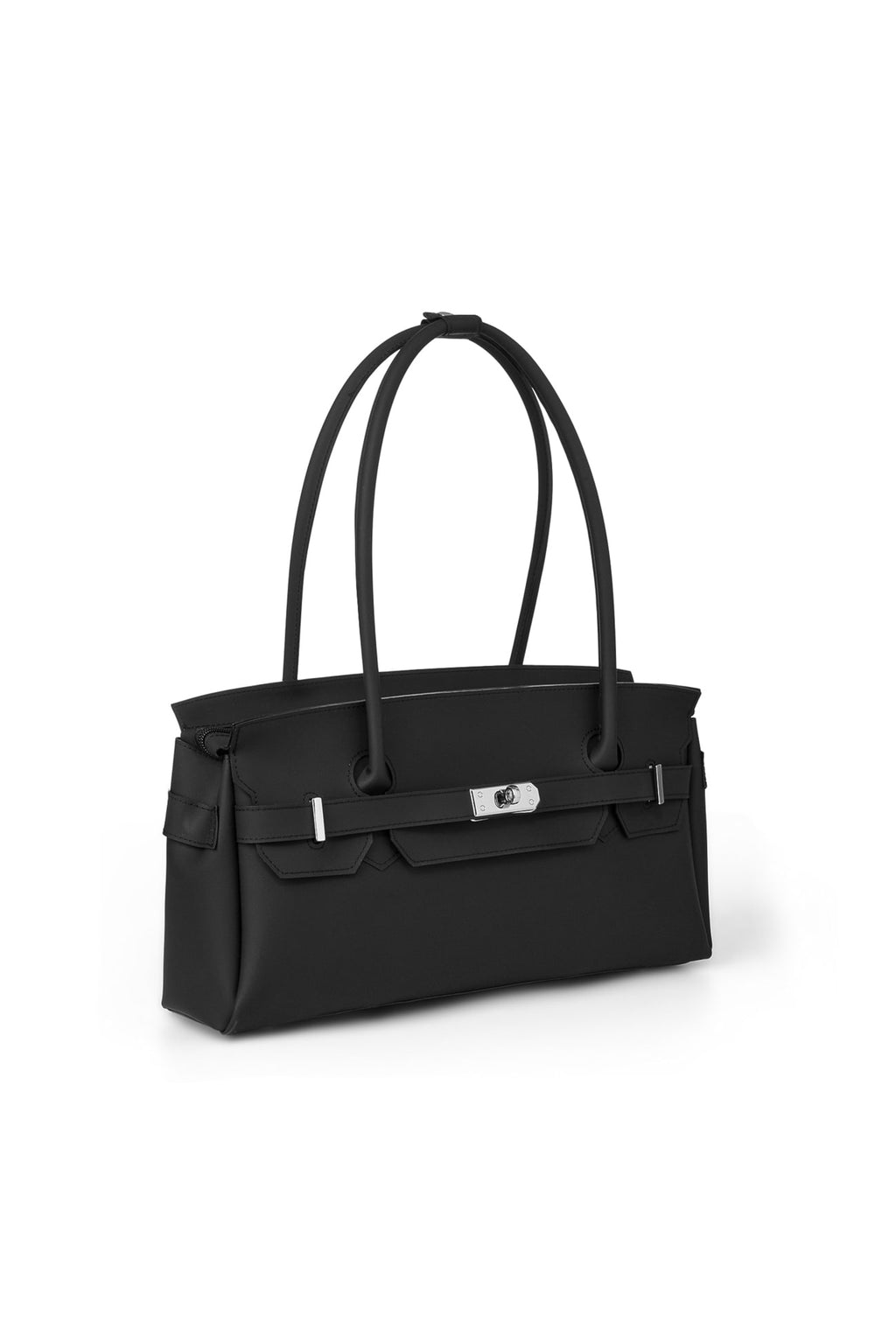 Deinet - [free Card Wallet] Jelly Two-Way Bag (Black) product image 2 | TRAB K-Fashion Australia