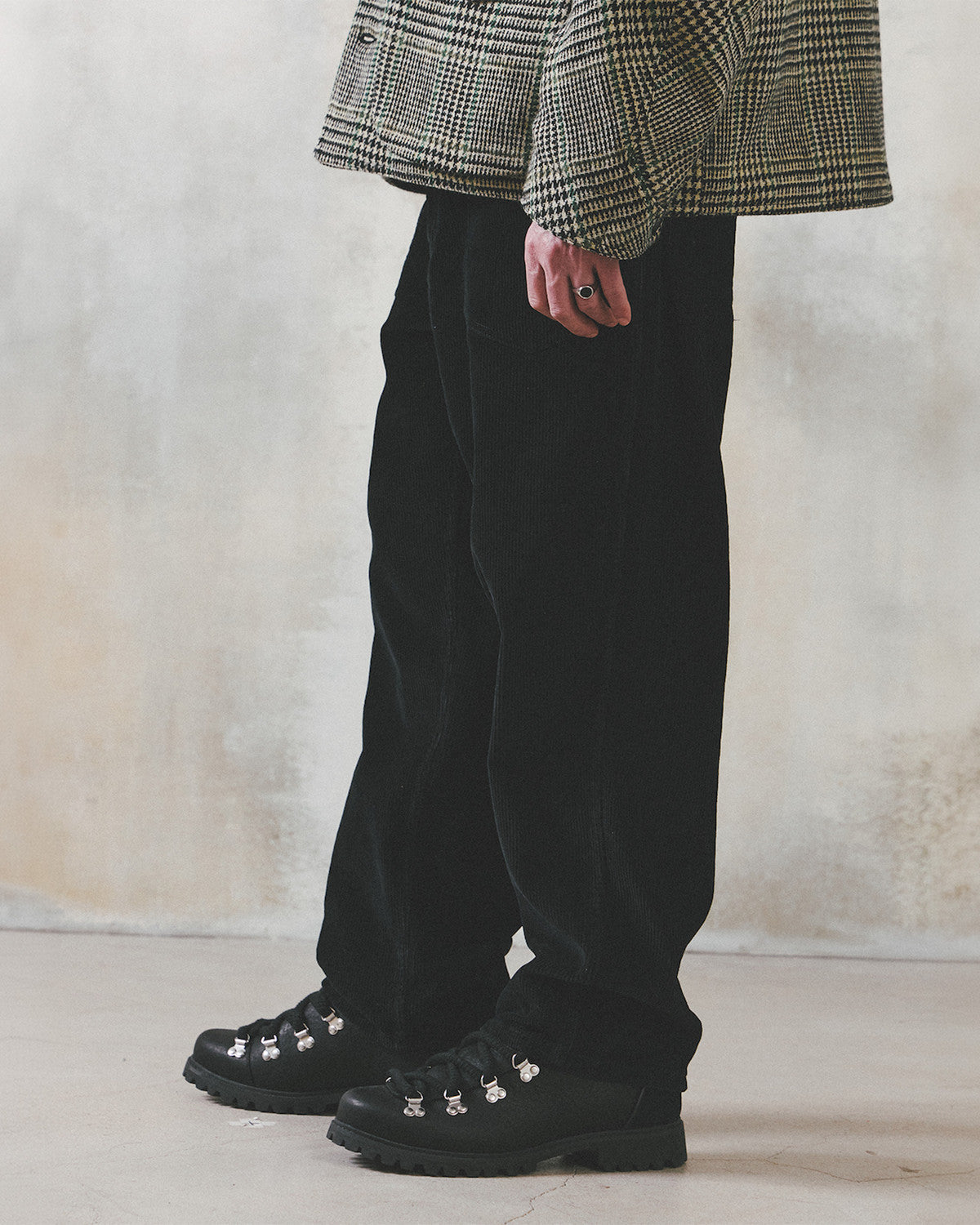 Eastlogue - M-35 Pants (Black Corduroy) product image 2 | TRAB K-Fashion Australia