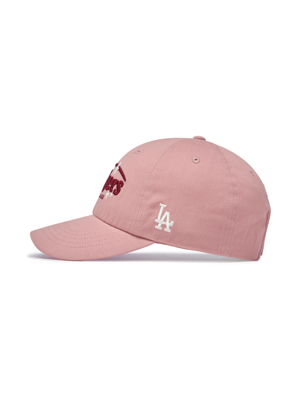 MLB Korea - MLB Cute Pop Unstructured Ball Cap LA Dodgers (Pink) product image 3 | TRAB K-Fashion Australia