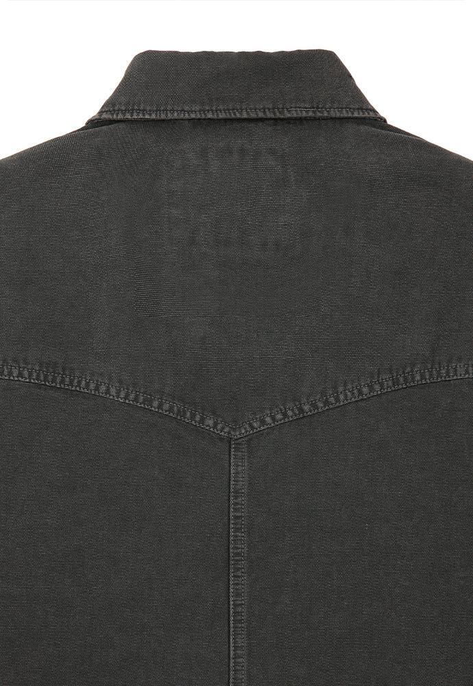 Art if acts - Garment Dyed Western Coverall Jacket (Faded Charcoal) product image 16 | TRAB K-Fashion Australia