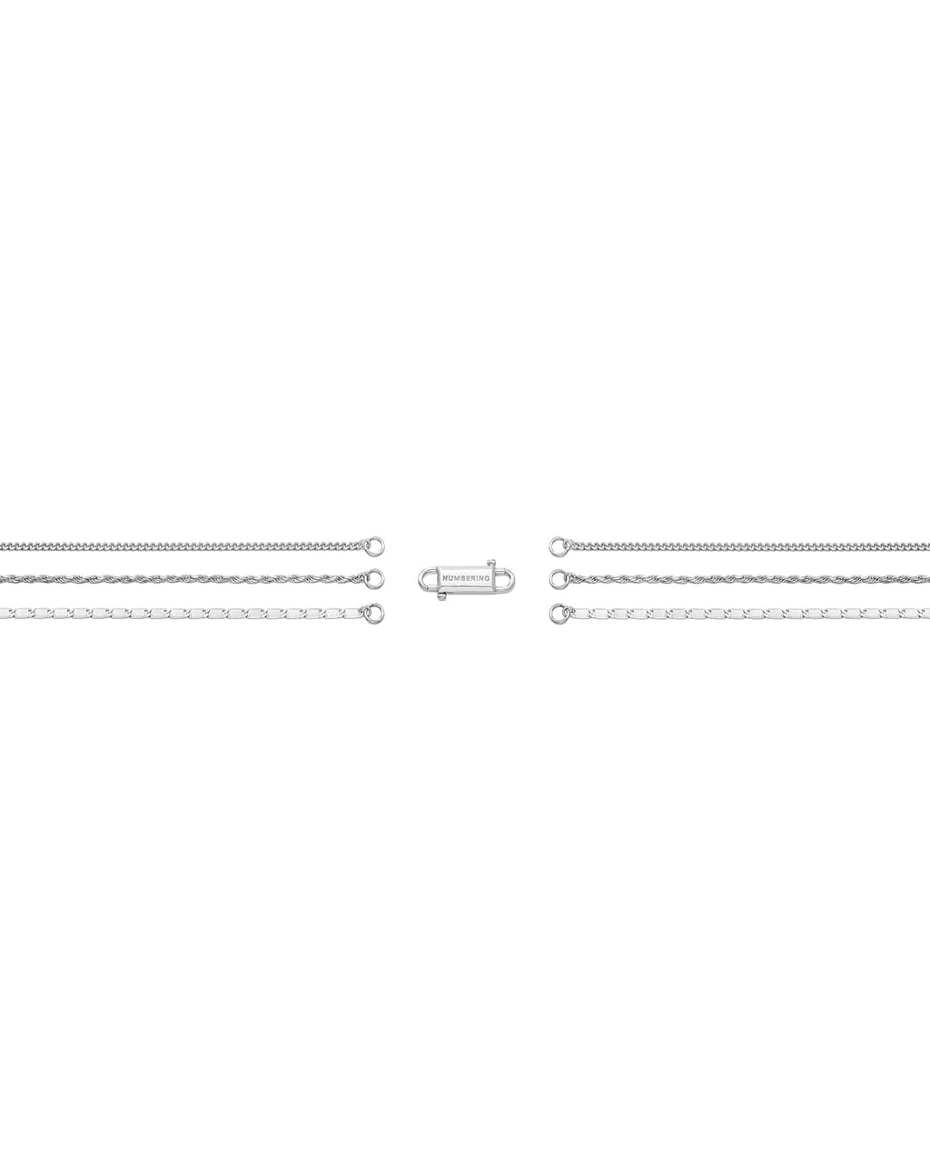 Numbering - Triple Layered Chain Necklace #7743 product image 12 | TRAB K-Fashion Australia