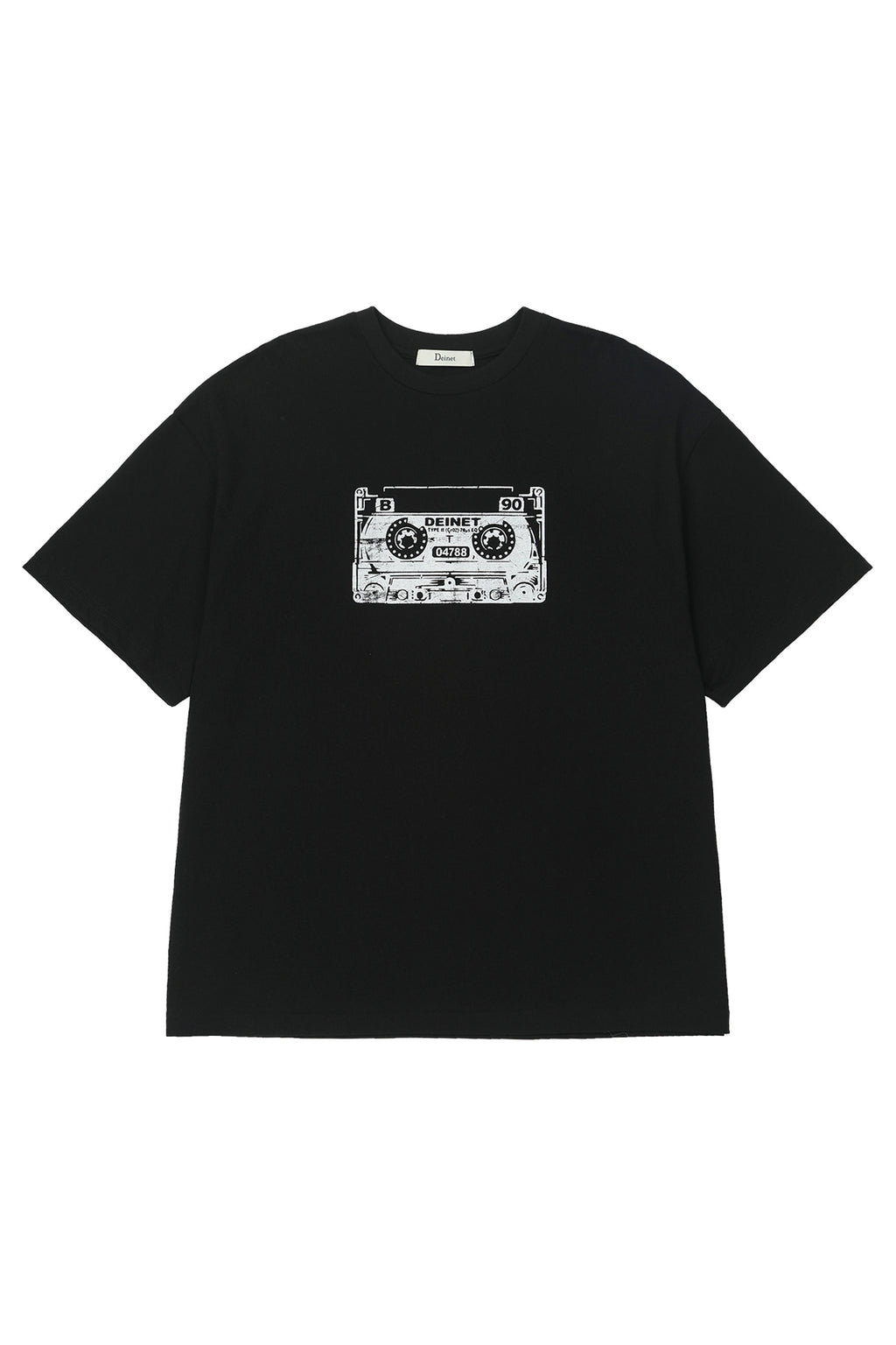 Deinet - Tape T-Shirt (Black) product image 1 | TRAB K-Fashion Australia