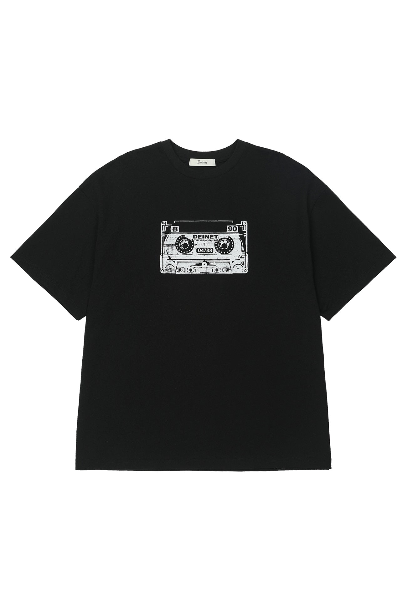 Deinet - Tape T-Shirt (Black) product image 1 | TRAB K-Fashion Australia