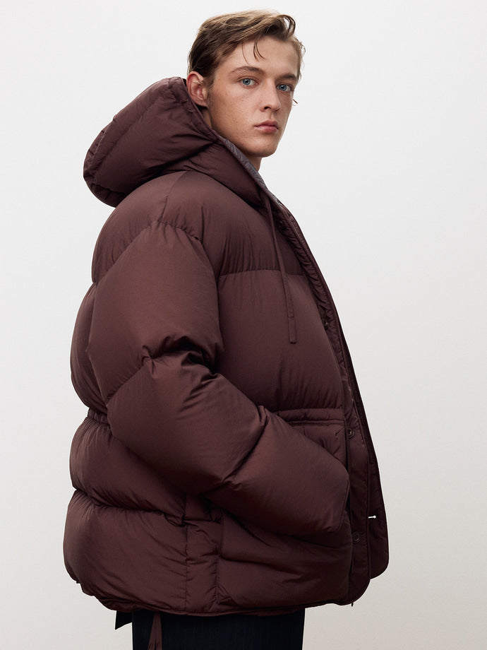 Tonywack - Super Light Down Puffer Jacket (Pale Burgundy) product image 2 | TRAB K-Fashion Australia