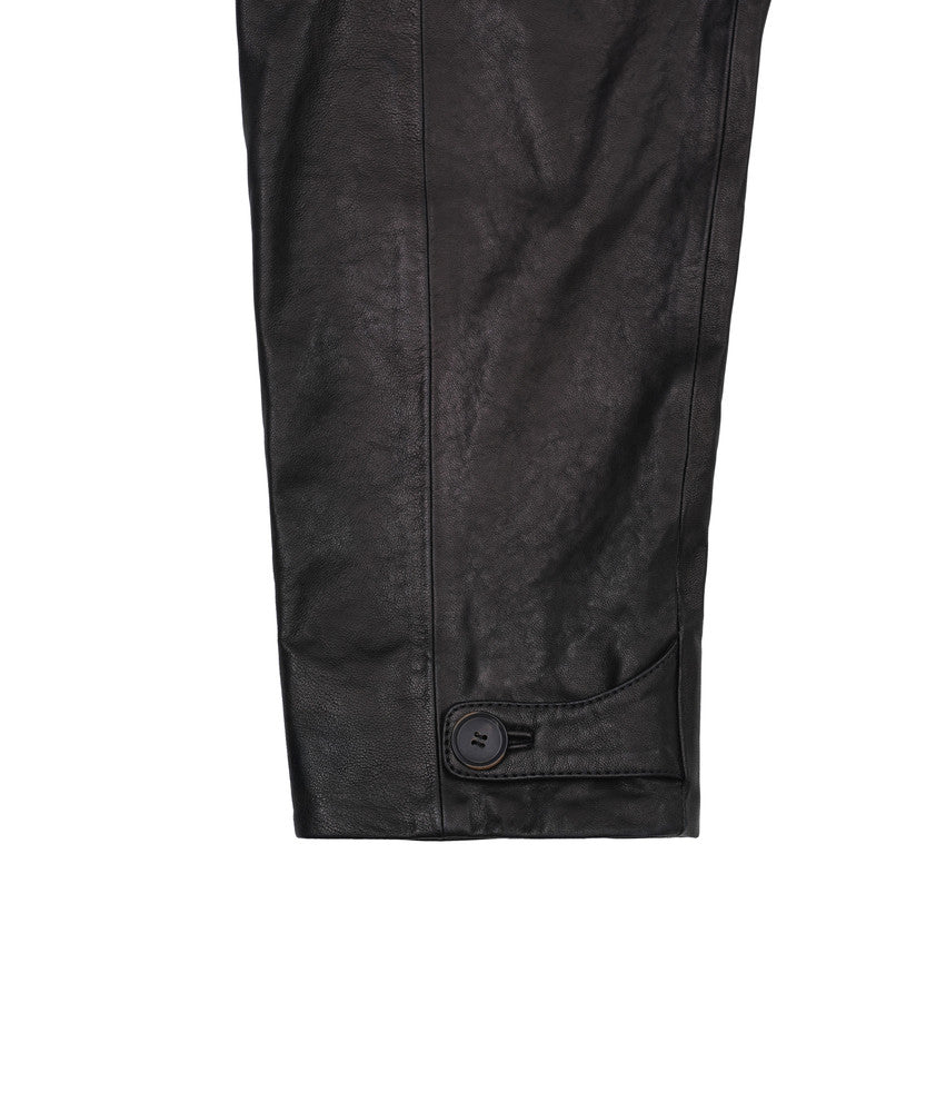 XLIM - Ep.9 01 Leather Coat (Black) product image 3 | TRAB K-Fashion Australia