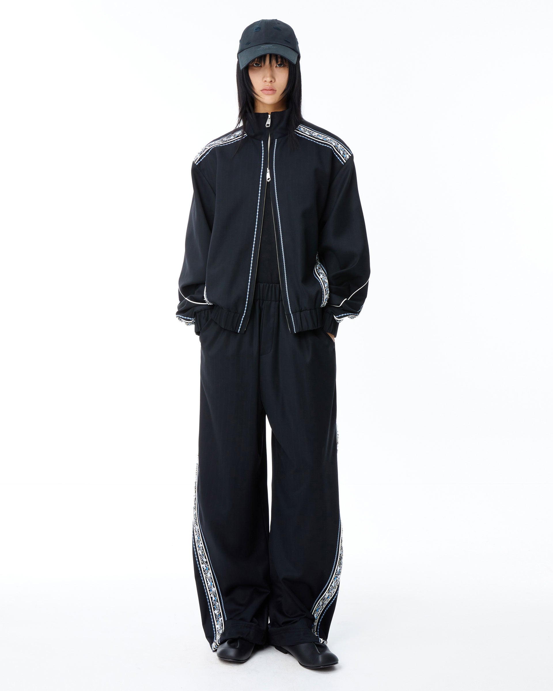 Ader Error - Lawn trousers (Noir) product image 1 | TRAB K-Fashion Australia