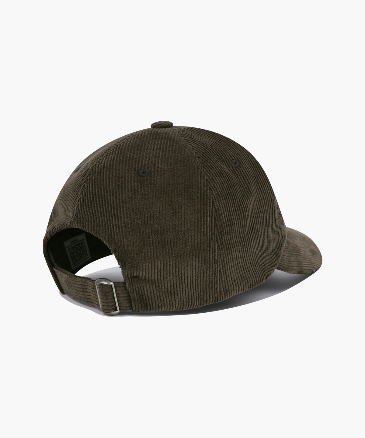 Marithe & Francois Girbaud - Corduroy Micro Classic Logo Patch Covered Cap (Brown) product image 2 | TRAB K-Fashion Australia