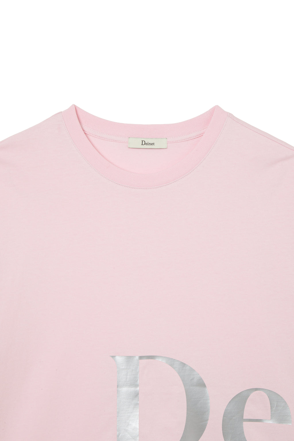 Deinet - Silver Logo T-Shirt (Light Pink) product image 14 | TRAB K-Fashion Australia