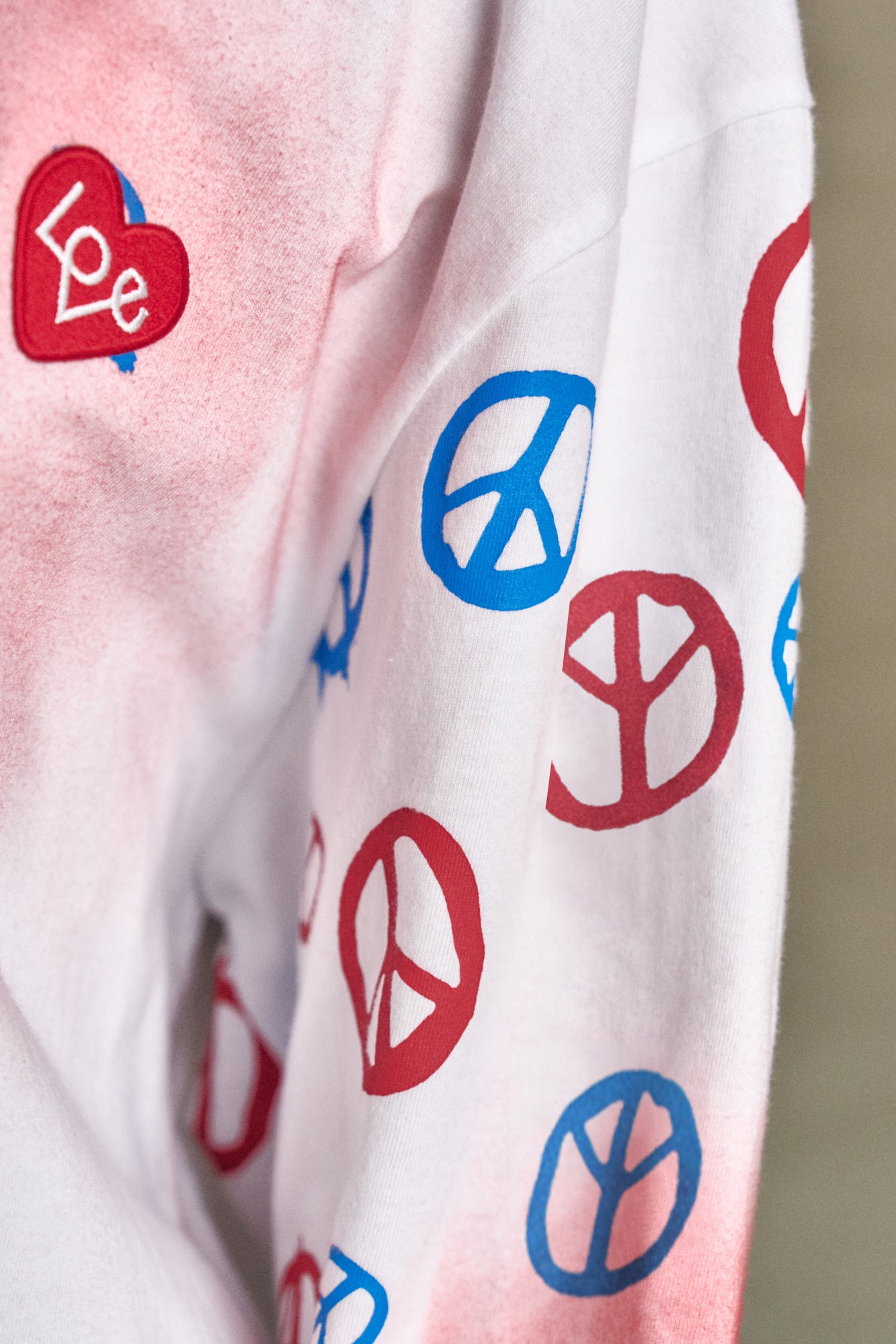 Andersson Bell - Unisex Love L/s T-Shirts (White) product image 5 | TRAB K-Fashion Australia