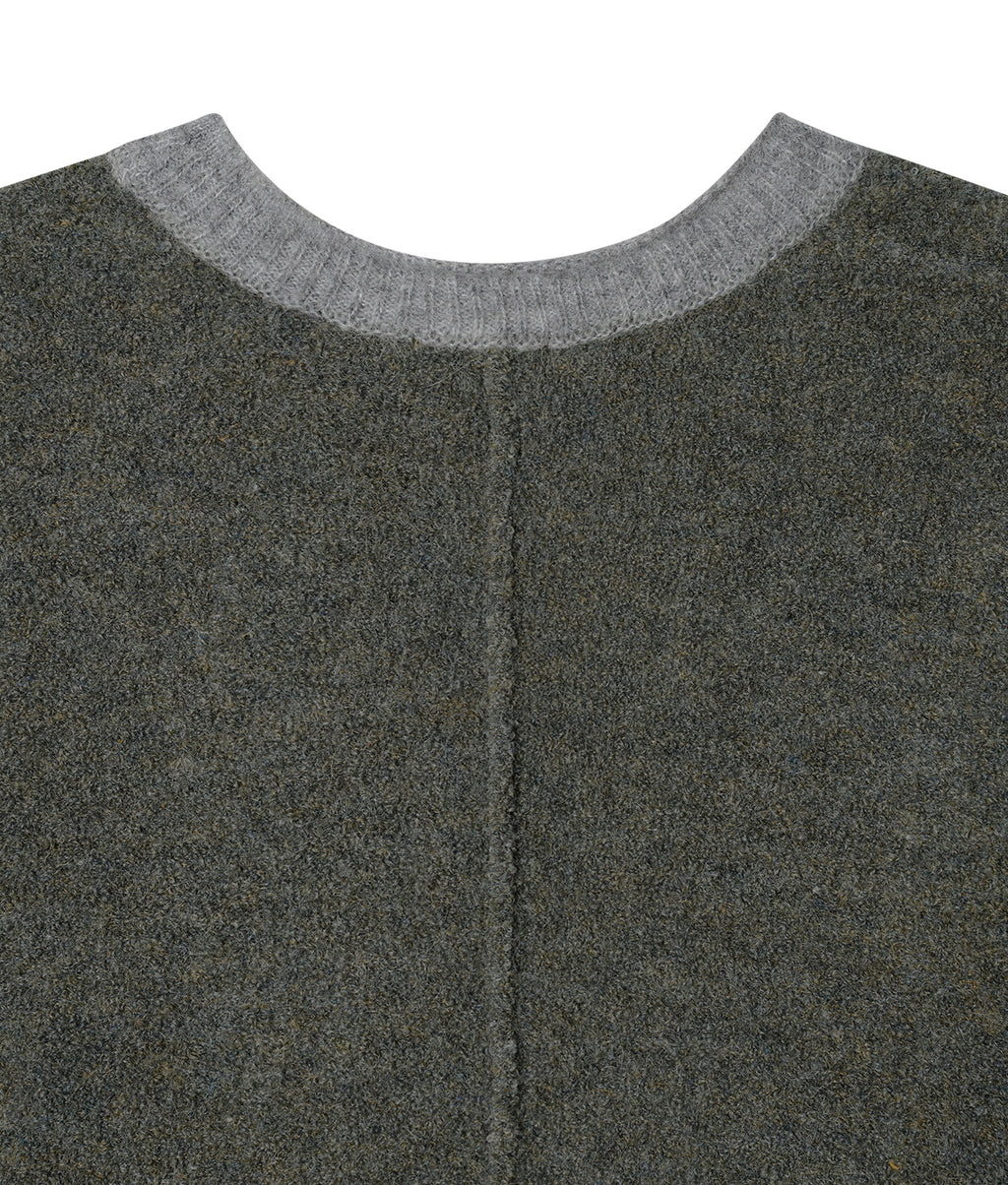 XLIM - Ep.6 Women 01 Knit (Gray/Khaki) product image 7 | TRAB K-Fashion Australia