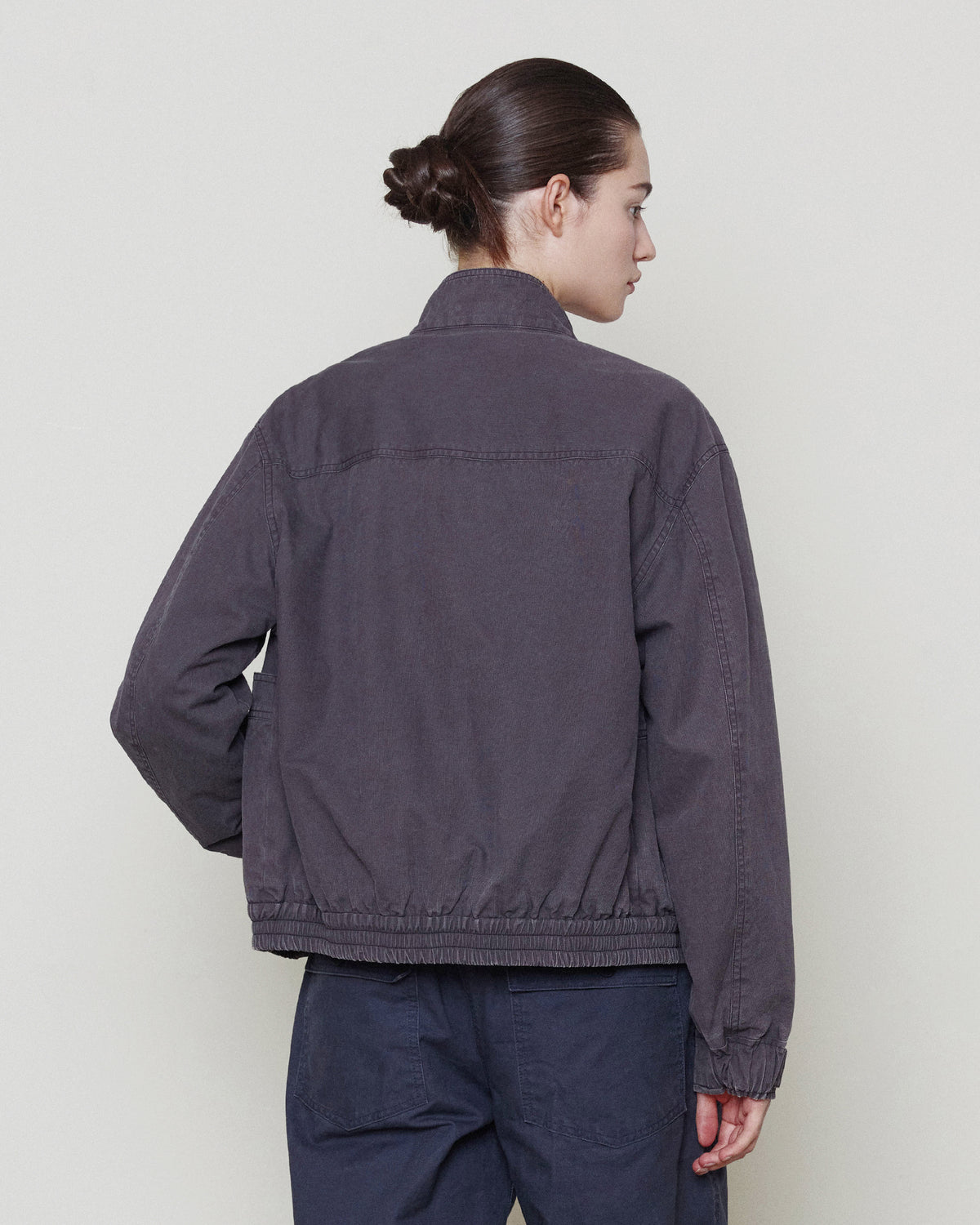 Brownyard - [Pre-Order – Ships September 18] W Washed Explorer Jacket (Navy) product image 4 | TRAB K-Fashion Australia