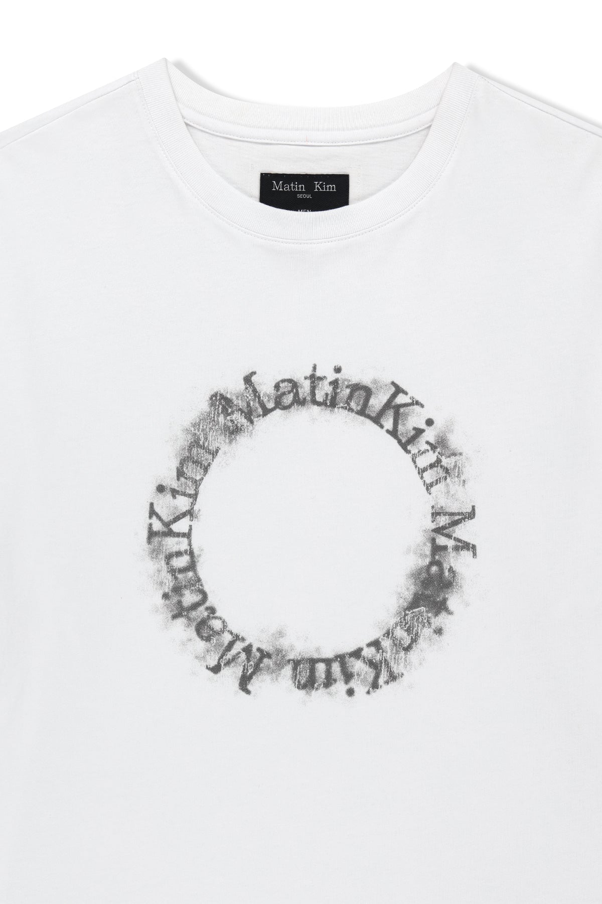 Matin Kim - Matin Kim Circle Logo Top (White) product image 3 | TRAB K-Fashion Australia