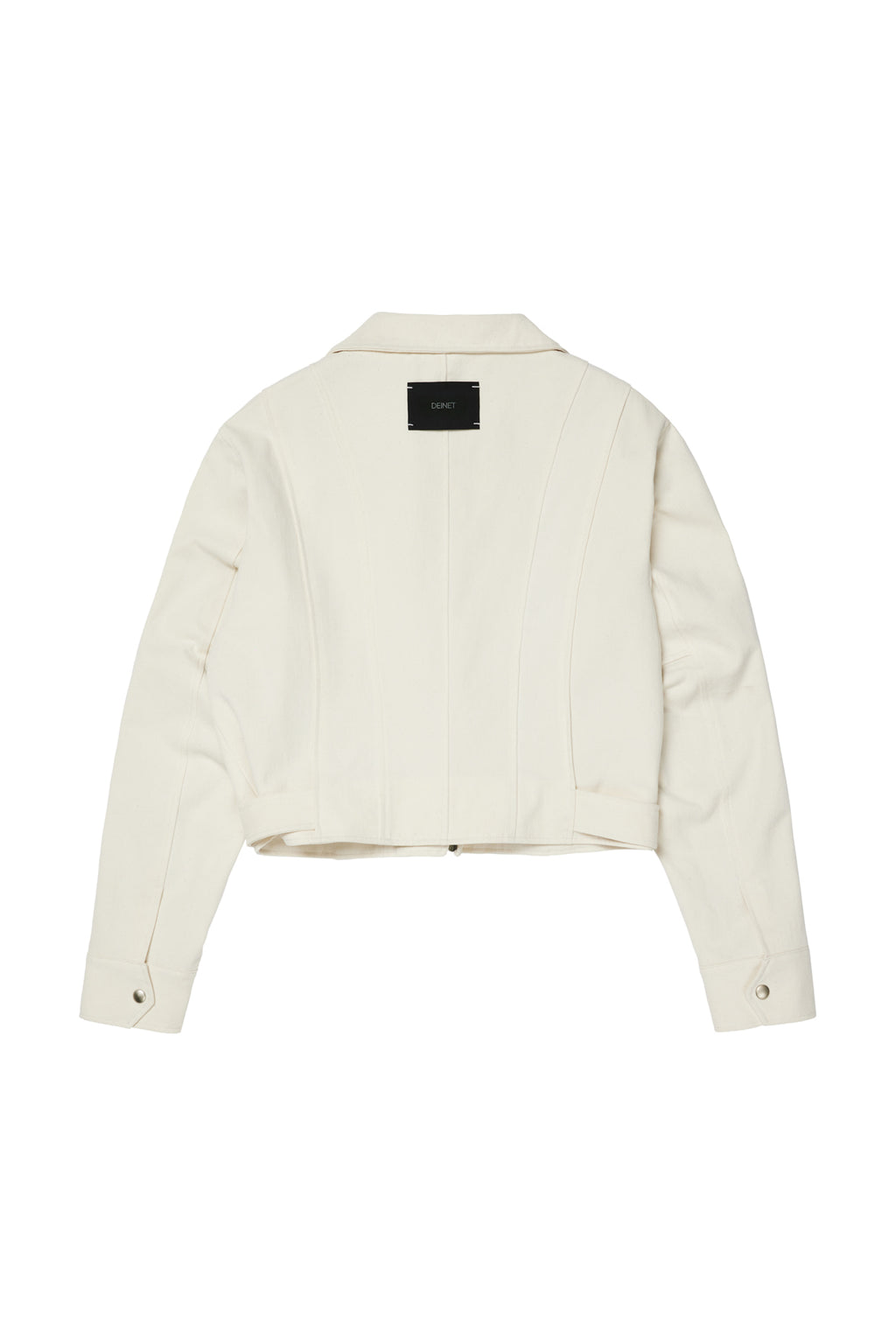 Deinet - Deinet Belted Cotton Jacket (Cream) product image 14 | TRAB K-Fashion Australia