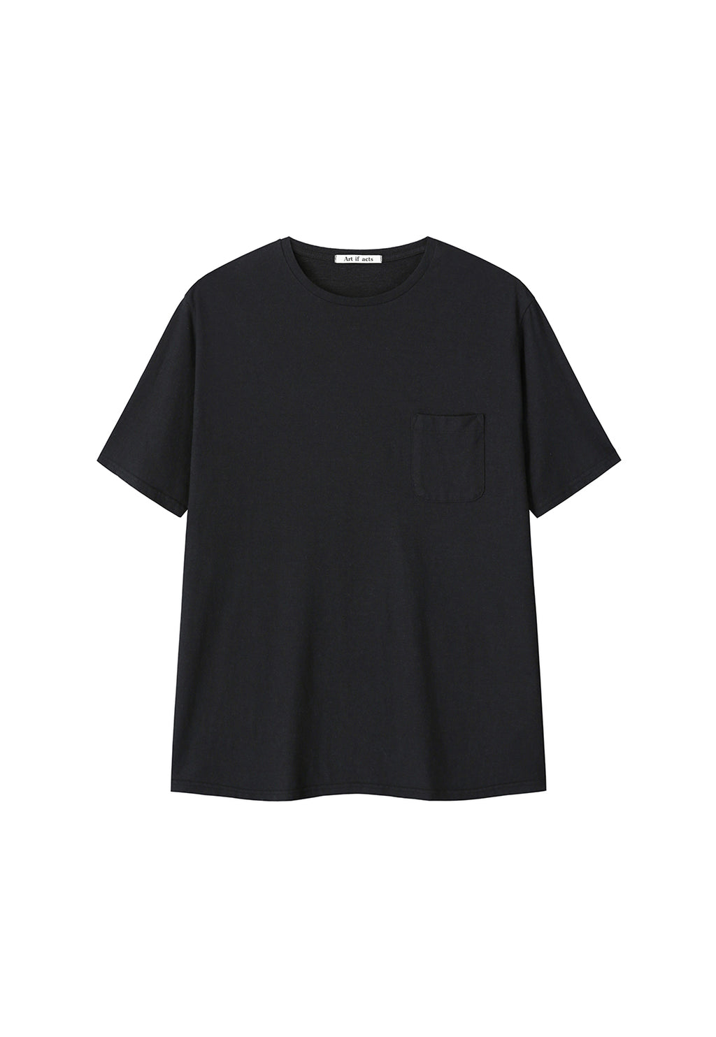 Art if acts - Linen Pocket Tee (Black) product image 6 | TRAB K-Fashion Australia