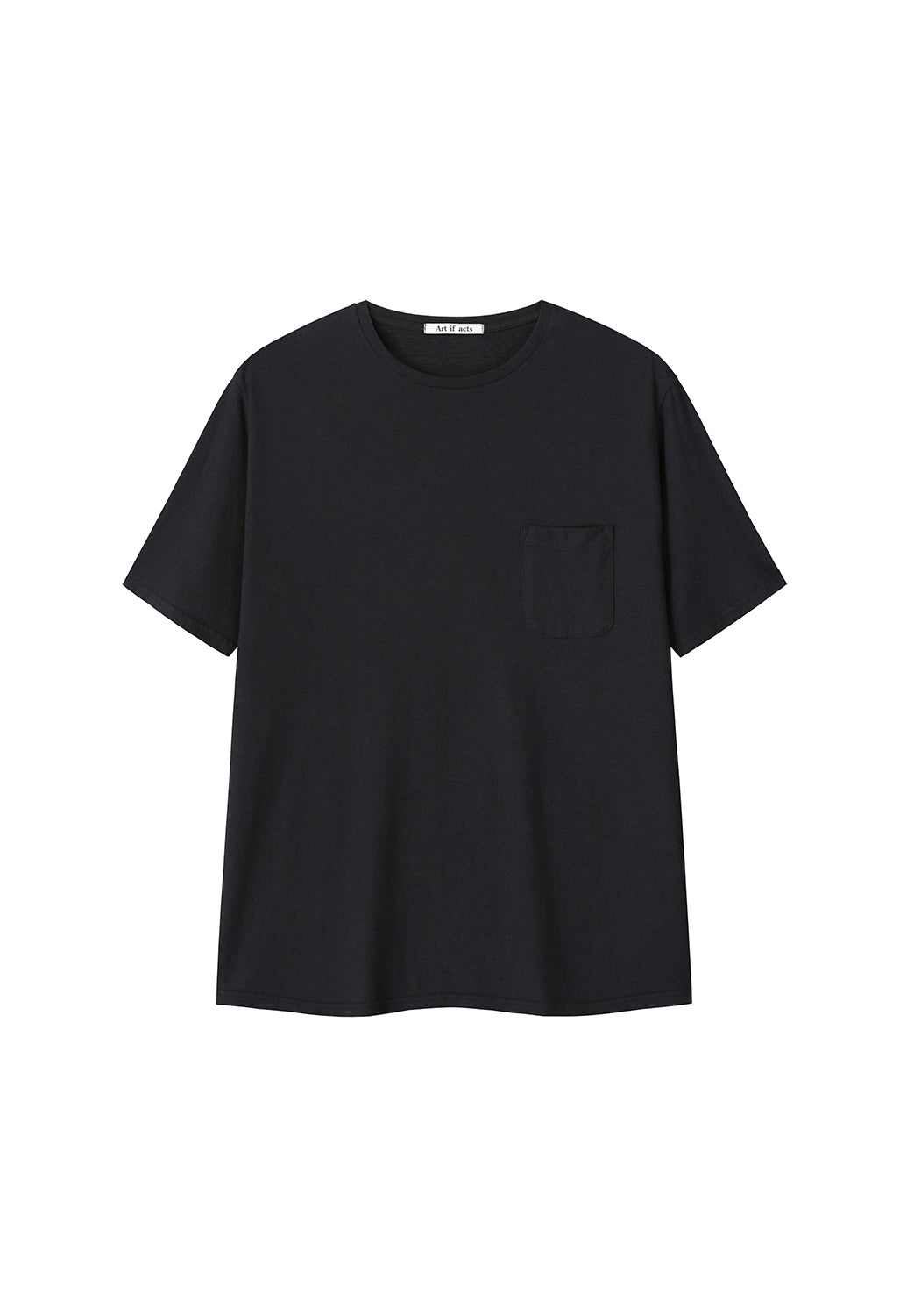 Art if acts - Linen Pocket Tee (Black) product image 6 | TRAB K-Fashion Australia
