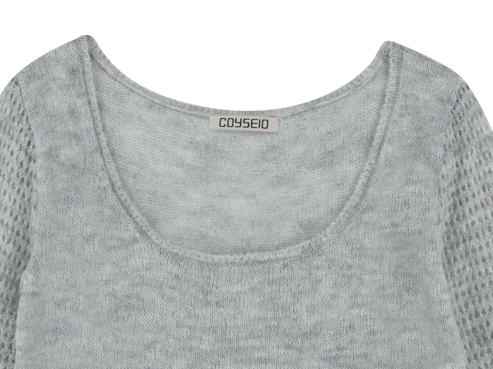 Coyseio - Soft Bell Knit (Light Grey) product image 11 | TRAB K-Fashion Australia