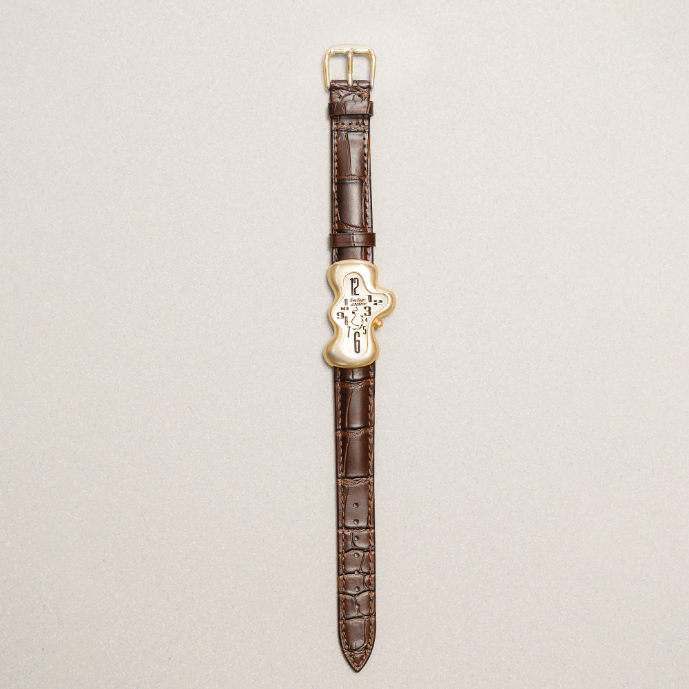 Towtow Archive - Timeless Twist Wristlet V3 (Brown & Gold) product image 2 | TRAB K-Fashion Australia