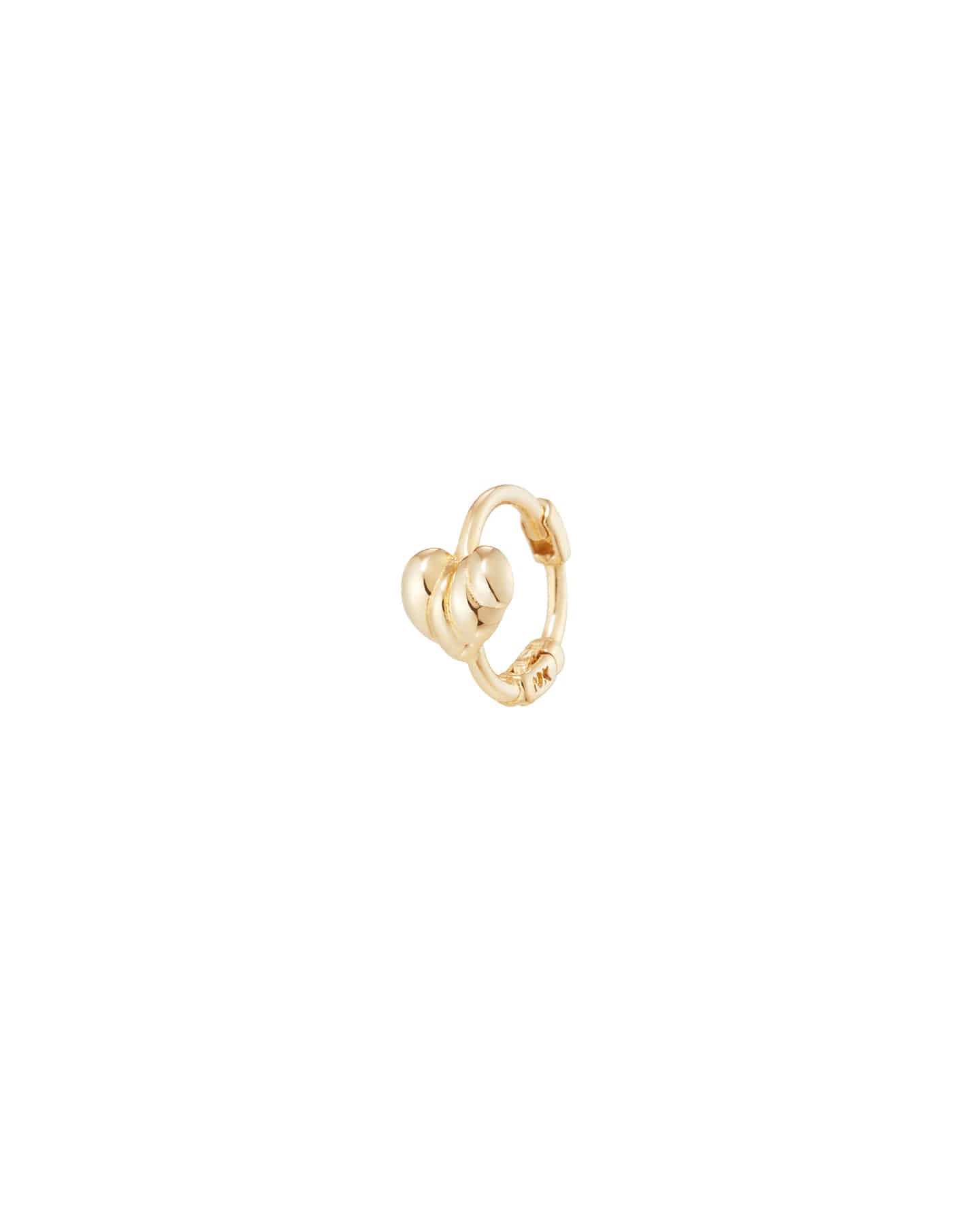 Numbering - Mini Wavy Heart Earring #2106 product image 4 | TRAB K-Fashion Australia