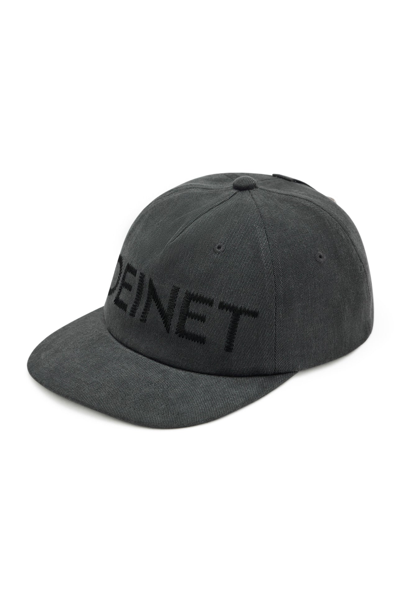 Deinet - Zigzag Logo Mini Bar Detail Cap (Charcoal) product image 2 | TRAB K-Fashion Australia