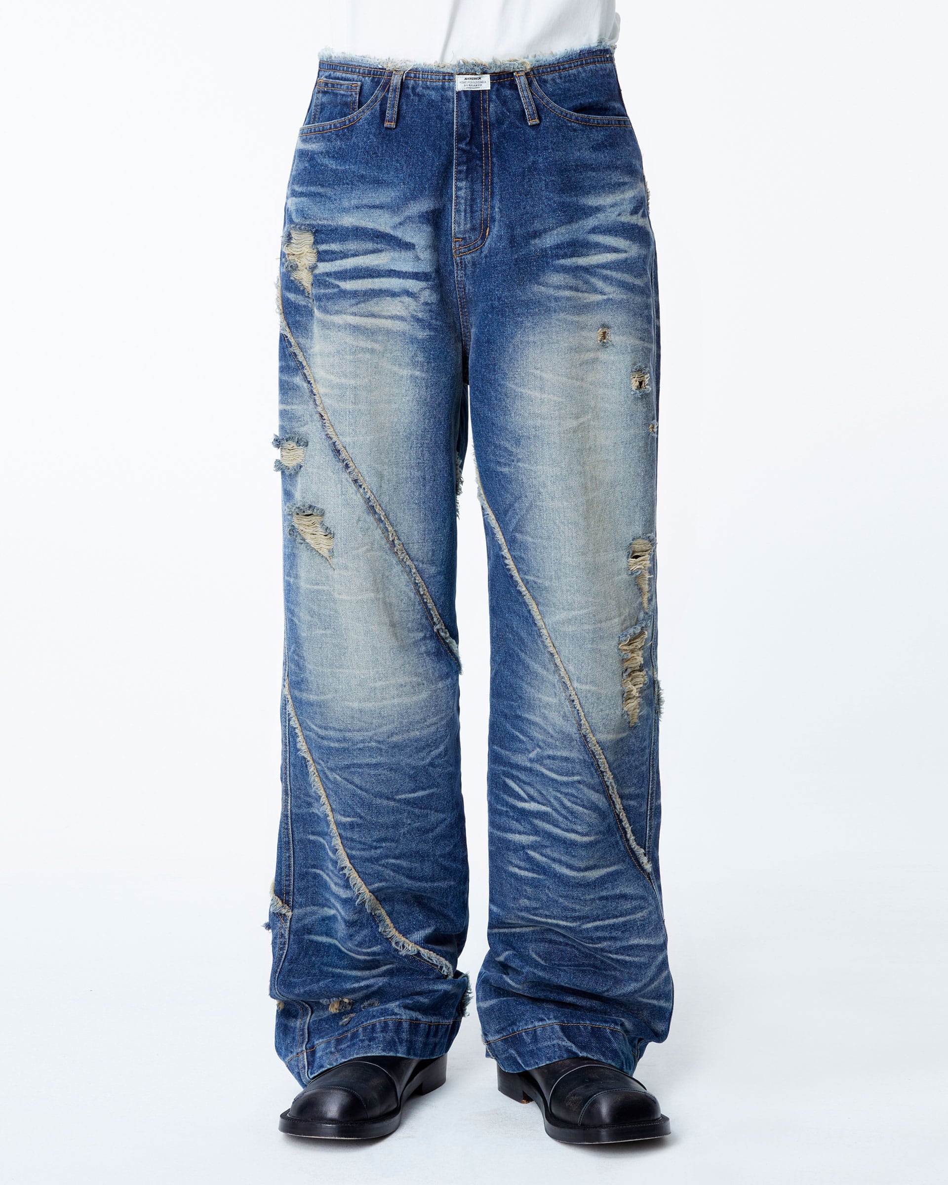 Ader Error - Ely jeans (Blue) product image 2 | TRAB K-Fashion Australia
